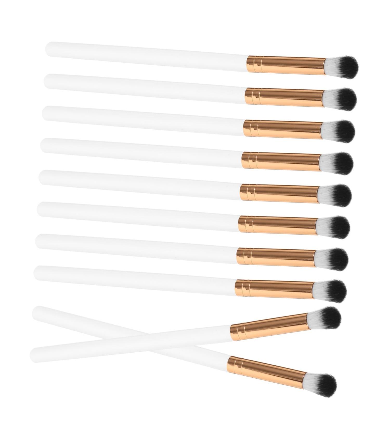 Gogogmee 10pcs Makeup Brush Eye Brush for Eyeshadow Makeup Eyeshadow Brush Eye Makeup Kit White Wooden Handle - Buy Online on GoSupps.com