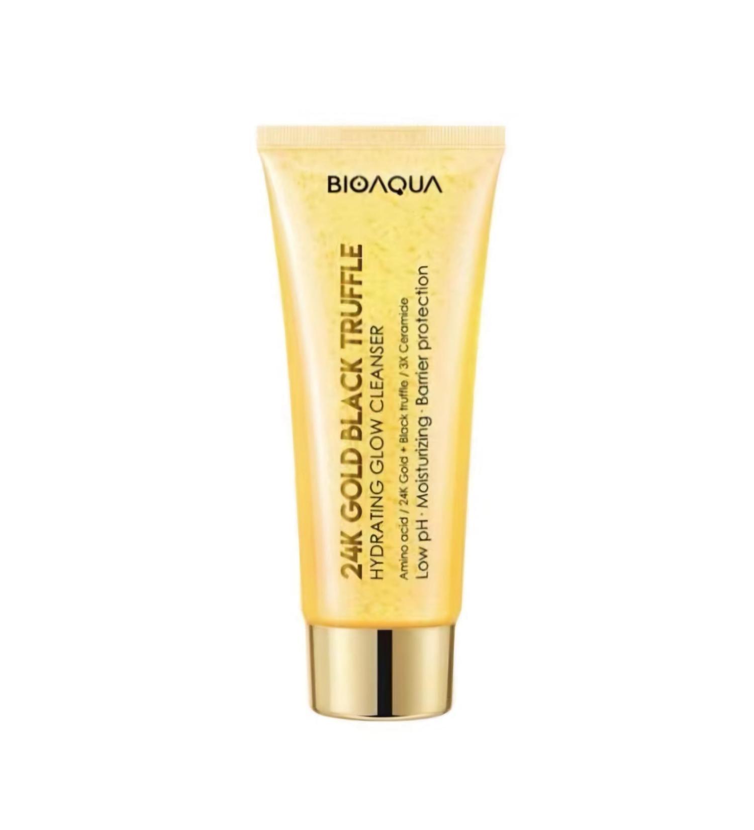 24K Gold Black Truffle Facial Cleanser Hydrating Glow Low pH Moisturizing - Buy Online on GoSupps.com