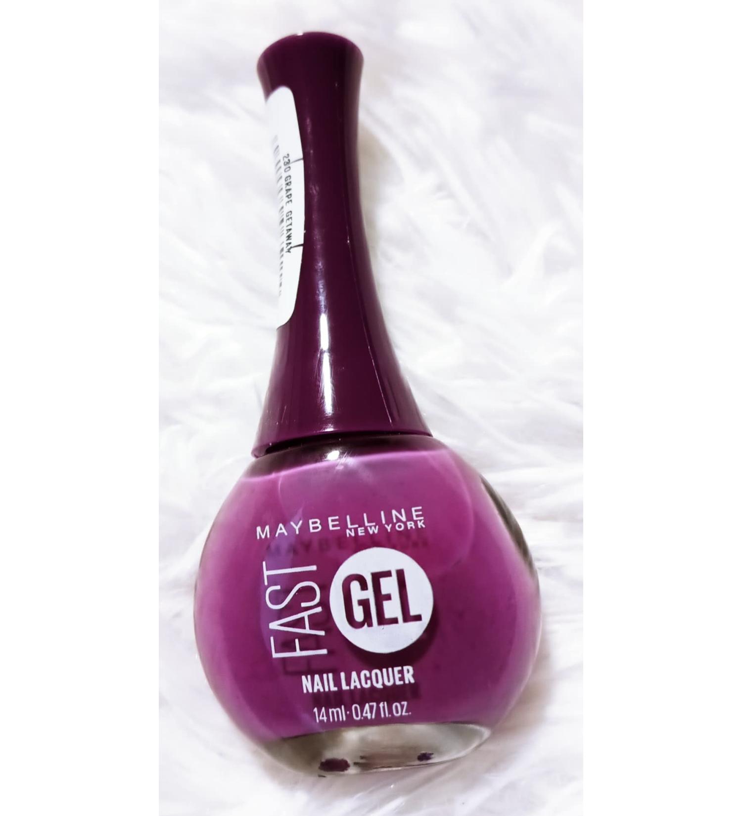 Maybelline New York Fast Gel Nail Lacquer in Grape Getaway