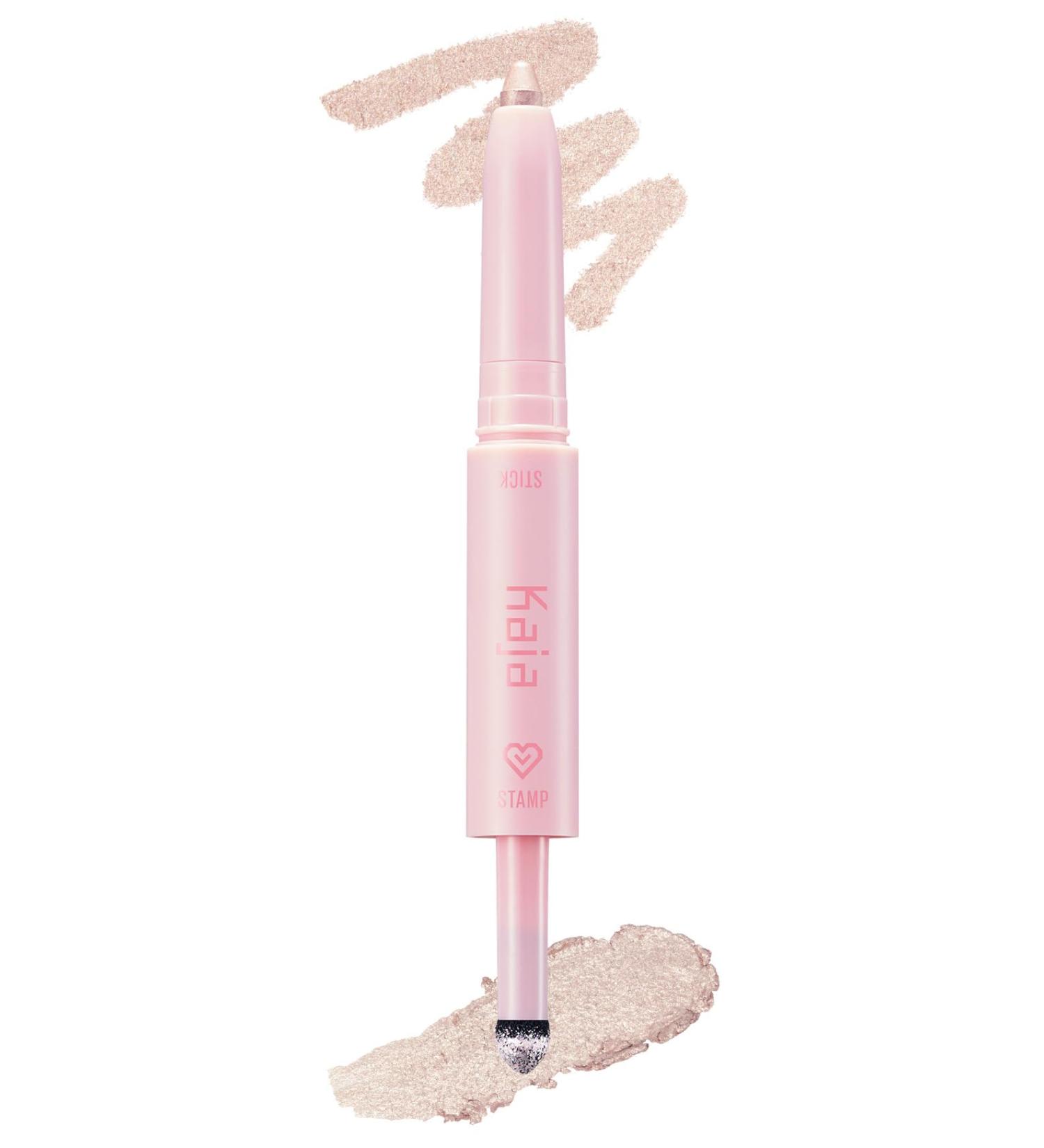 Kaja Wink Dazzle Multi Stick | Smudge Proof Eyeshadow & Glitter | Vegan & Cruelty-Free | 01 Ice Illusion (Pale Beige & Icy Opal Shimmer - Buy Online on GoSupps.com