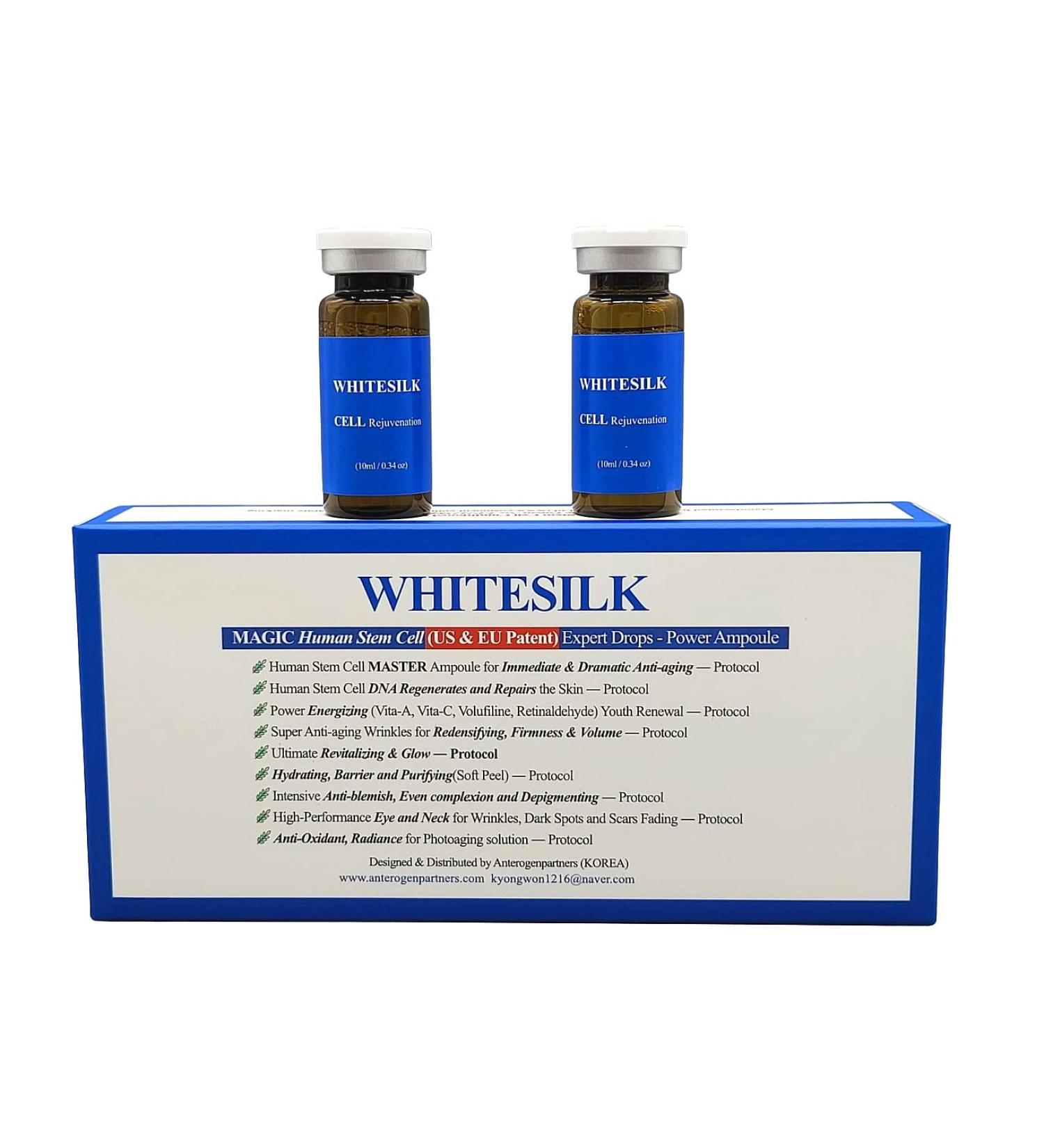 WHITESILK Expert Drop SCM Eye & Neck Lifting Ampoule - 10ml x 2 Vials - Buy Online on GoSupps.com