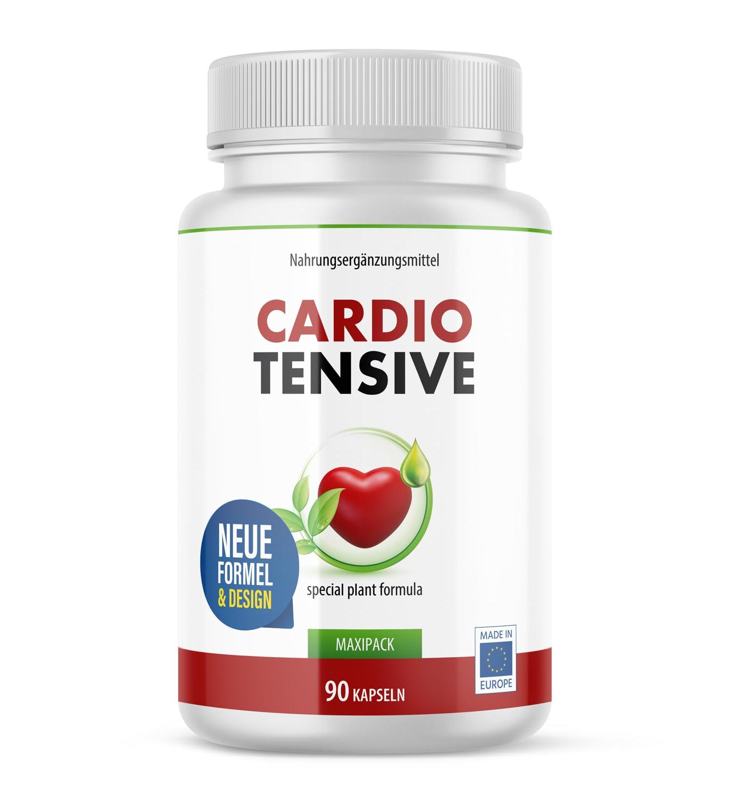 Buy Cardiotensive Capsules - 90 Count | Premium Heart Health Supplement for Men & Women - Fast International Shipping - Buy Online on GoSupps.com