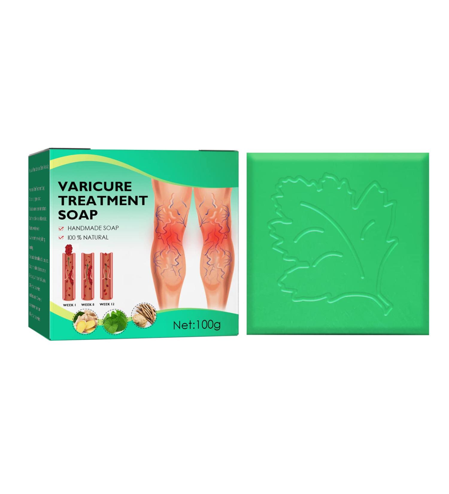  Katutude Veinopro Varicose Veins Treatment Soaps for Legs and All Skin Types (2 Pack) - Buy Online on GoSupps.com