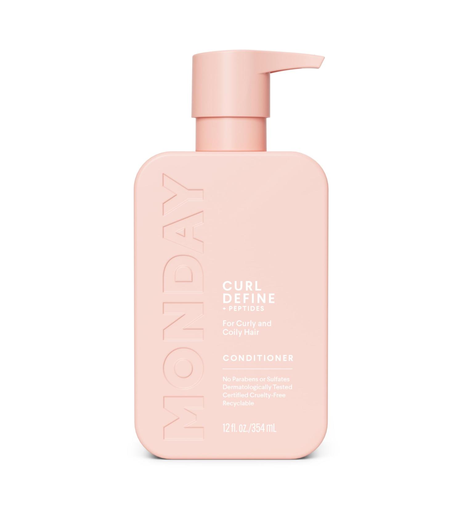 Buy MONDAY HAIRCARE Curl Define Conditioner 12oz - Nourishing Coconut Oil & Shea Butter for Shiny Strong Curls - International Shipping Available - Buy Online on GoSupps.com