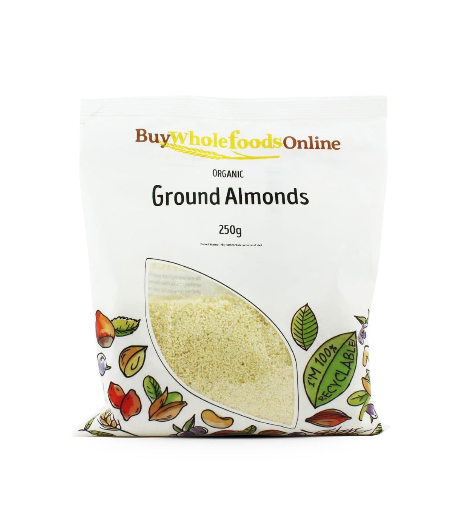 Organic Ground Almonds 250g (BWFO)