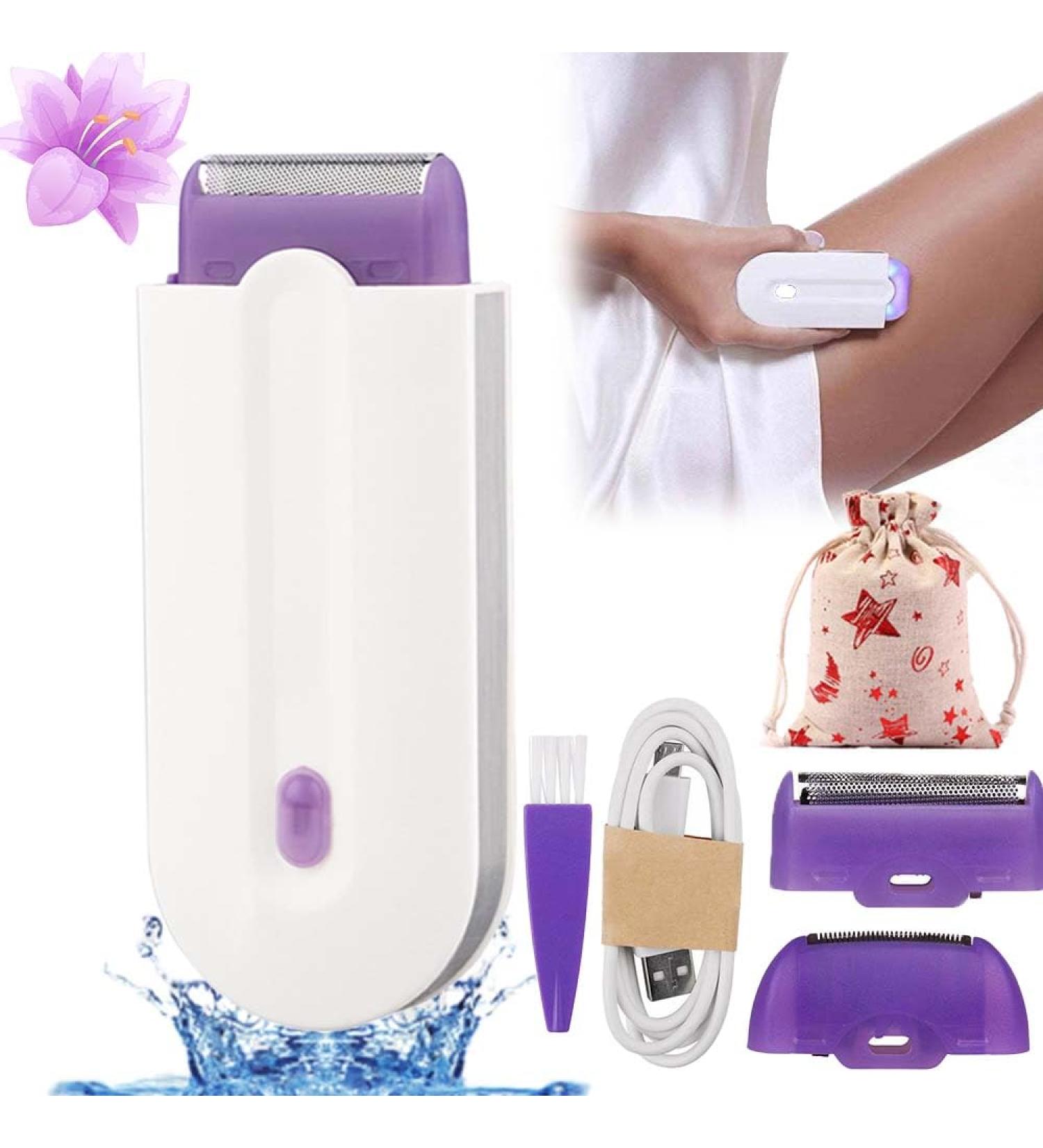Lumishave Lumi Shave At Home Laser Hair Removal Lumi Razor Portable Wireless Removable For Armpit Private Parts Legs Arms For Women/Men (1pcs) - Buy Online on GoSupps.com
