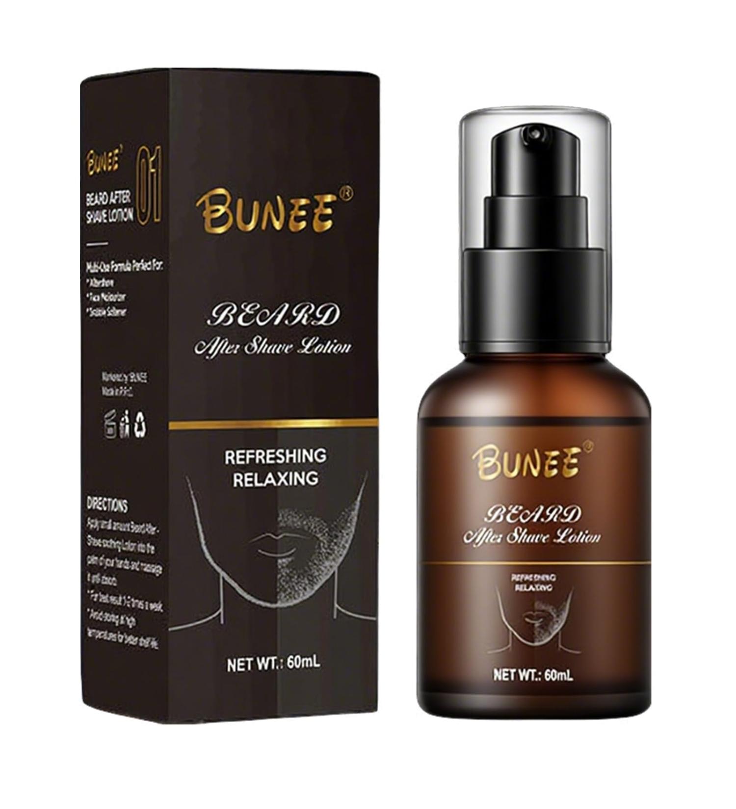 60ml Baume Apres Rasage Homme baume barbe Lotion Apres Rasage Haut de Gamme soin hydratant et apaisant hydrate et adoucit la barbe pour barbe plus douce - Buy Online on GoSupps.com