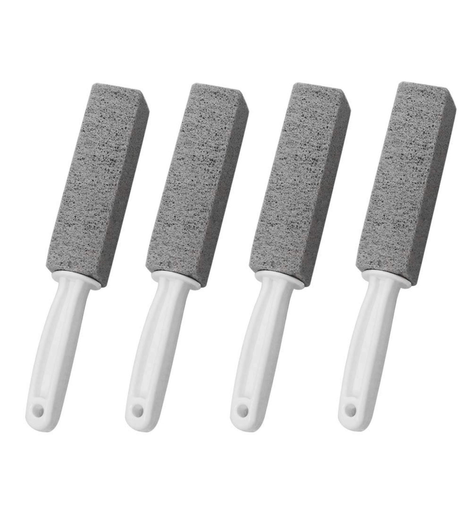 Betroy Cleaning Block Toilet & Pumice Stone Brush Set - 4 PCs for Effortless Bathroom Cleaning - Buy Online on GoSupps.com