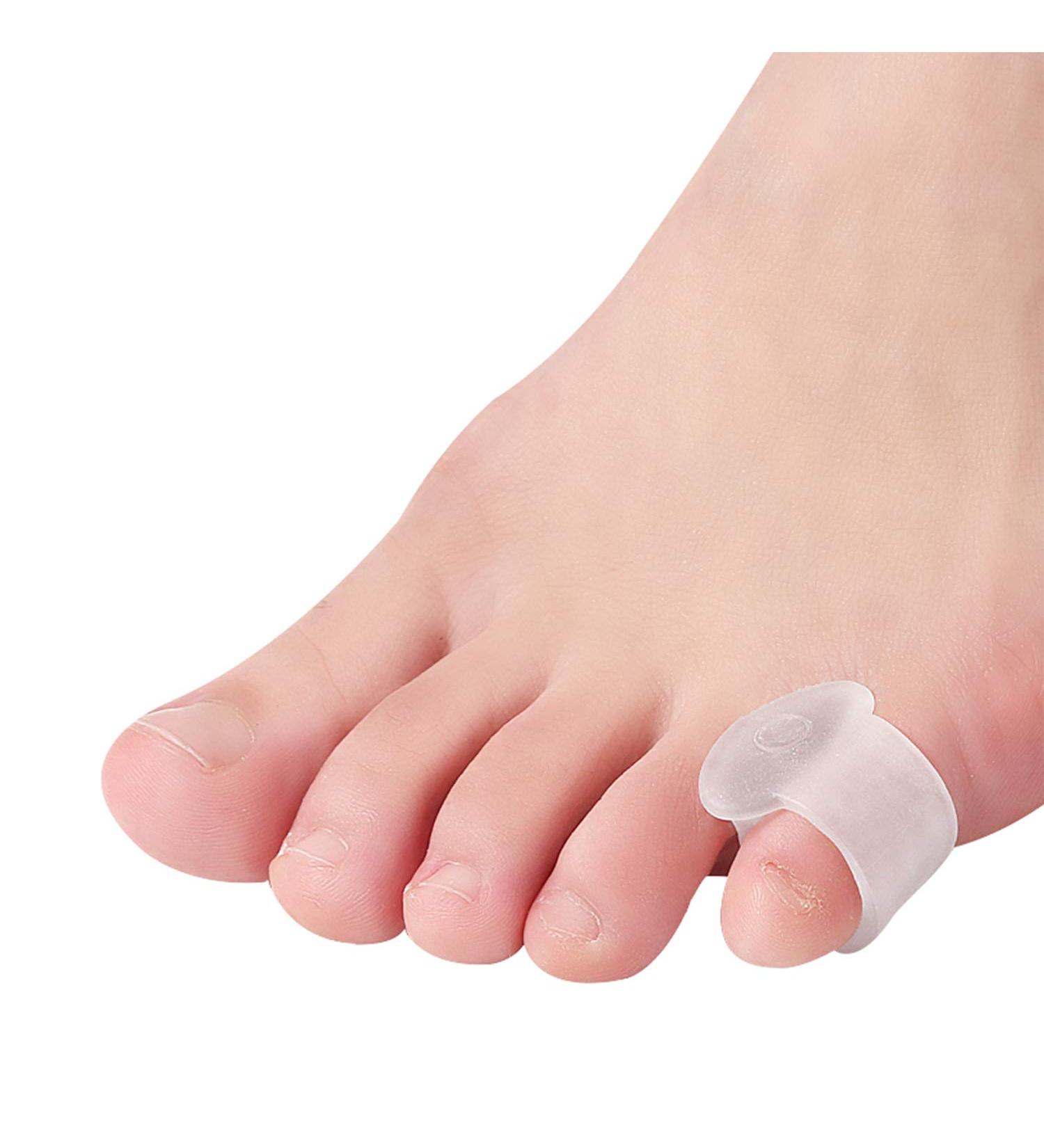 Pinky Toe Splint and Gel Separator Set| Bunion Corrector and Relief for Men and Women | Ideal for Walking, Running, Overlapping Toes - Buy Online on GoSupps.com