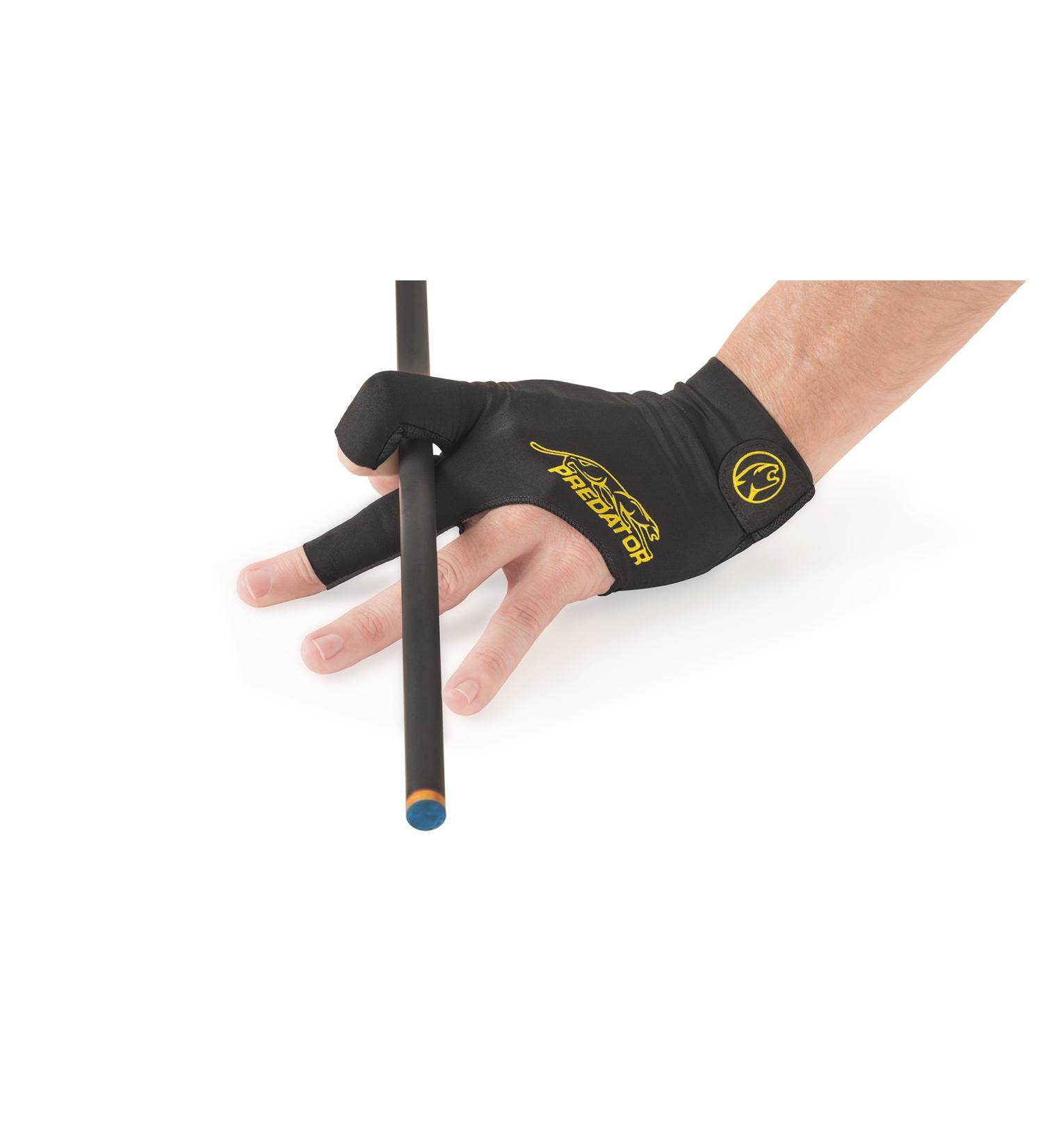 Predator Second Skin Billiard Glove - Black/Yellow - Left Bridge Hand - Large/X-Large - Buy Online on GoSupps.com