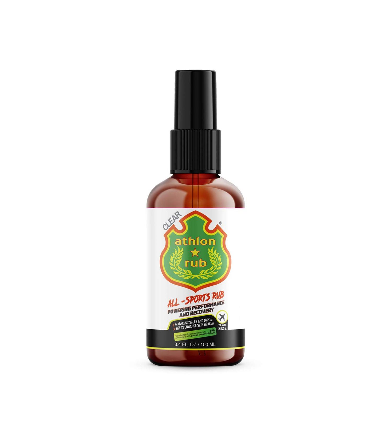 Plant-Based Athlon Rub Muscle Rub 3.4oz - Thai Oil Liniment for Muscle Activation and Recovery - Travel Size for Athletes - Buy Online on GoSupps.com
