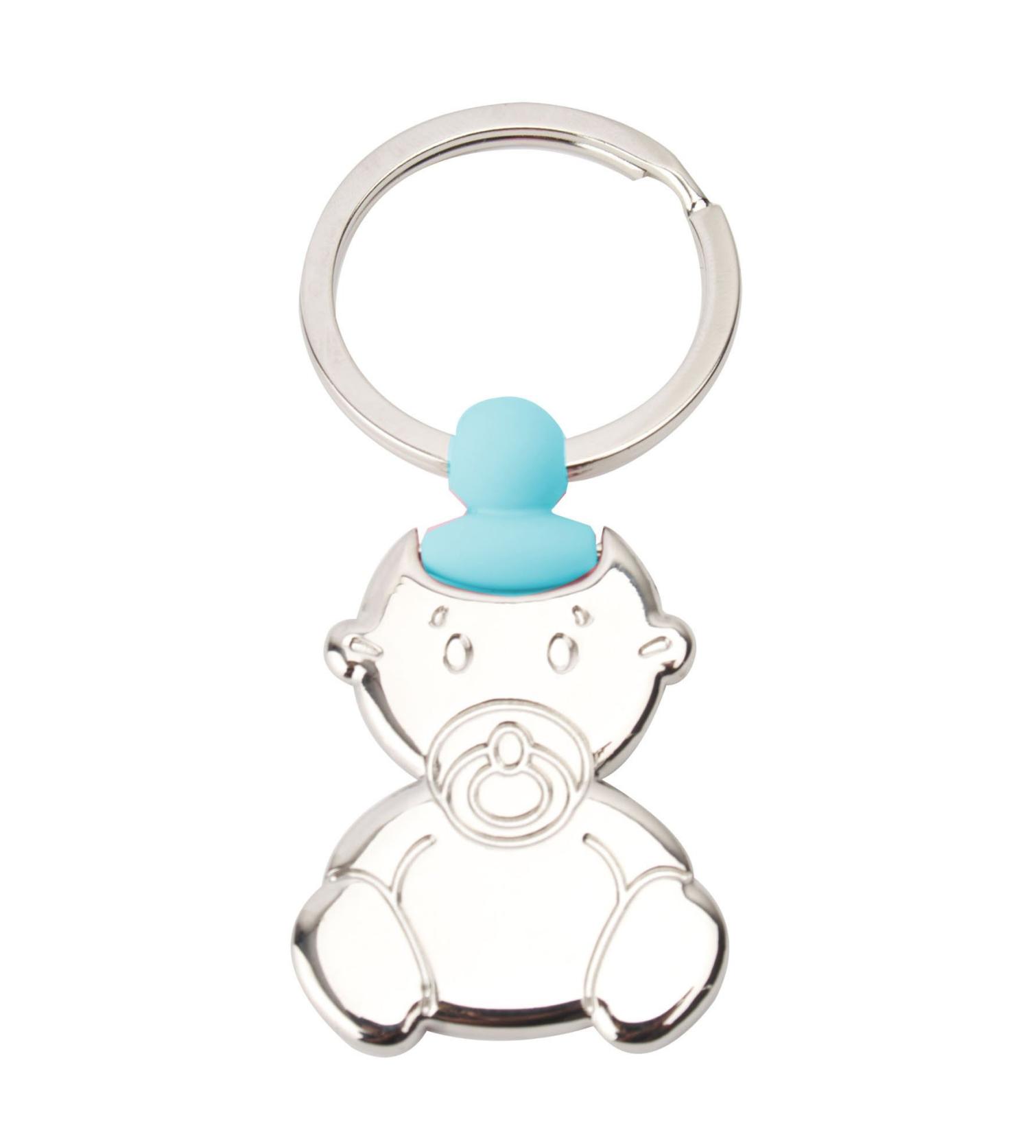 DISOK - Keyring Baby Pacifier Blue