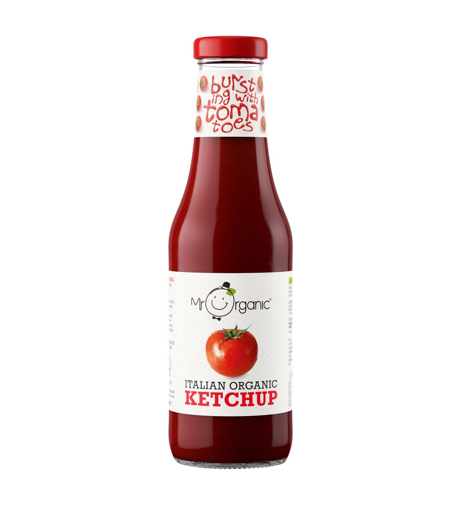 Mr Organic Italian Ketchup 480 g - Buy Online on GoSupps.com