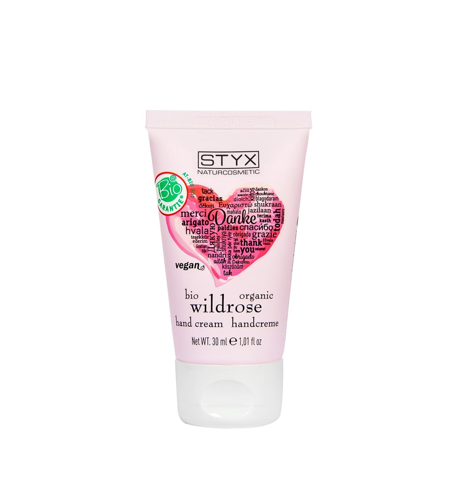  STYX Styx Wildrose Hand Cream 30ml - Buy Online on GoSupps.com