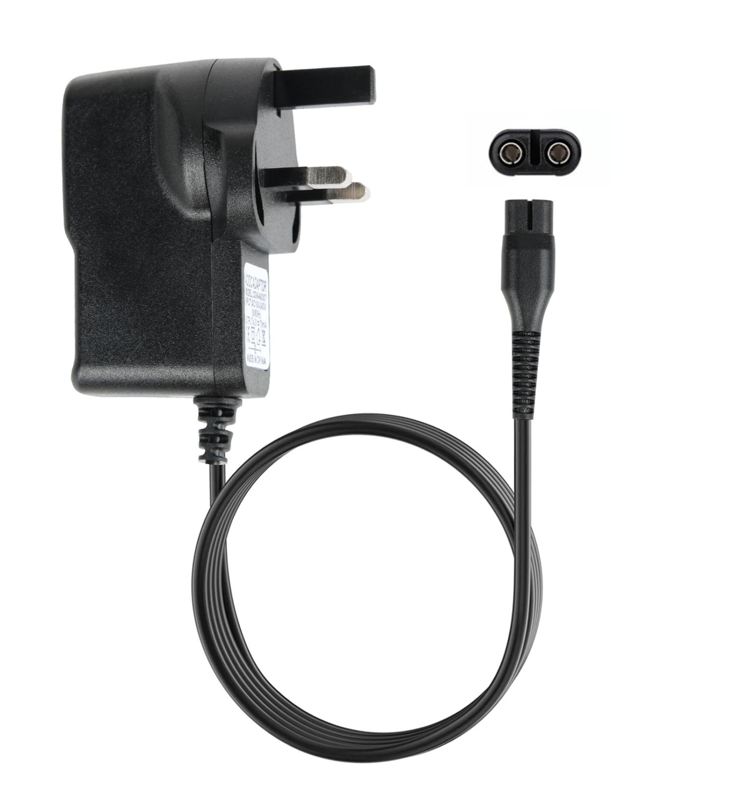 4.3V Charger Cable for Philips Multigroom Shaver | Replacement Beard Trimmer Charging Cord and Power Adapter | Compatible with One Blade MG3722 MG5730 - Buy Online on GoSupps.com