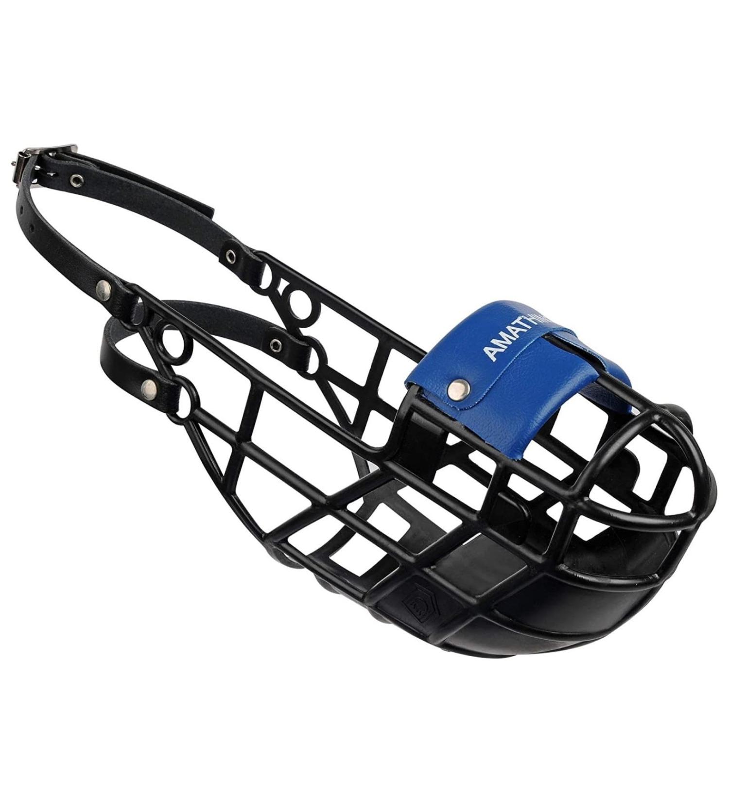 Amathings Super Kennel Dog Muzzle - Soft Padded Nose Piece for Comfort | Ideal for Freewheel Dog Parks and Competitions - International Shipping Available - Buy Online on GoSupps.com