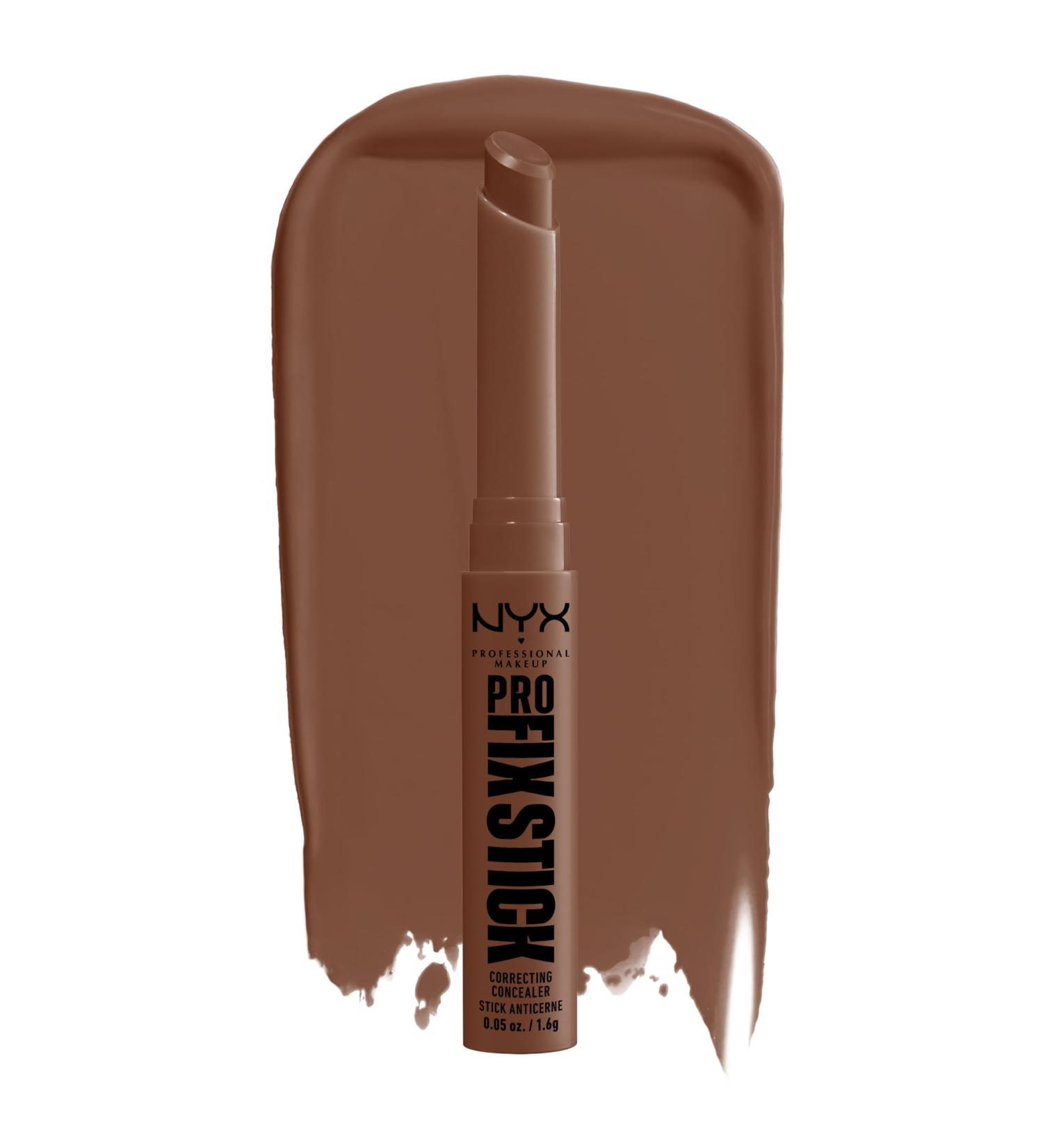 NYX Professional Makeup Correcting Concealer Stick Covers Blemishes Dark Spots and Discolouration 12H Wear Vegan Formula Pro Fix Stick Cocoa 15 Cocoa - Buy Online on GoSupps.com