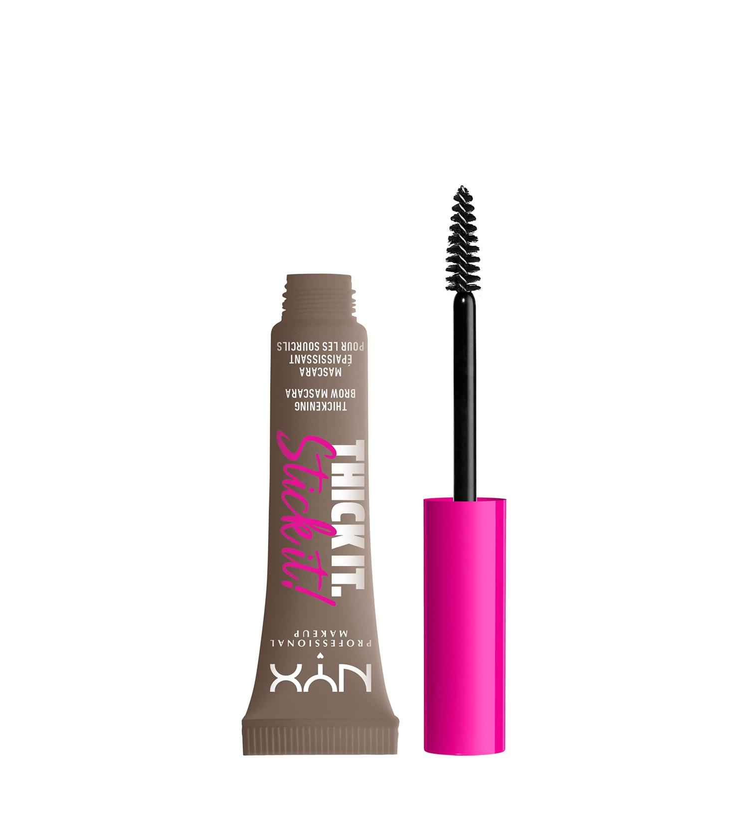 Nyx Professional Makeup Eyebrow Mascara - Tinted & Fuller Brows Long-Lasting 4PM Hold Taupe (01) - Buy Online on GoSupps.com