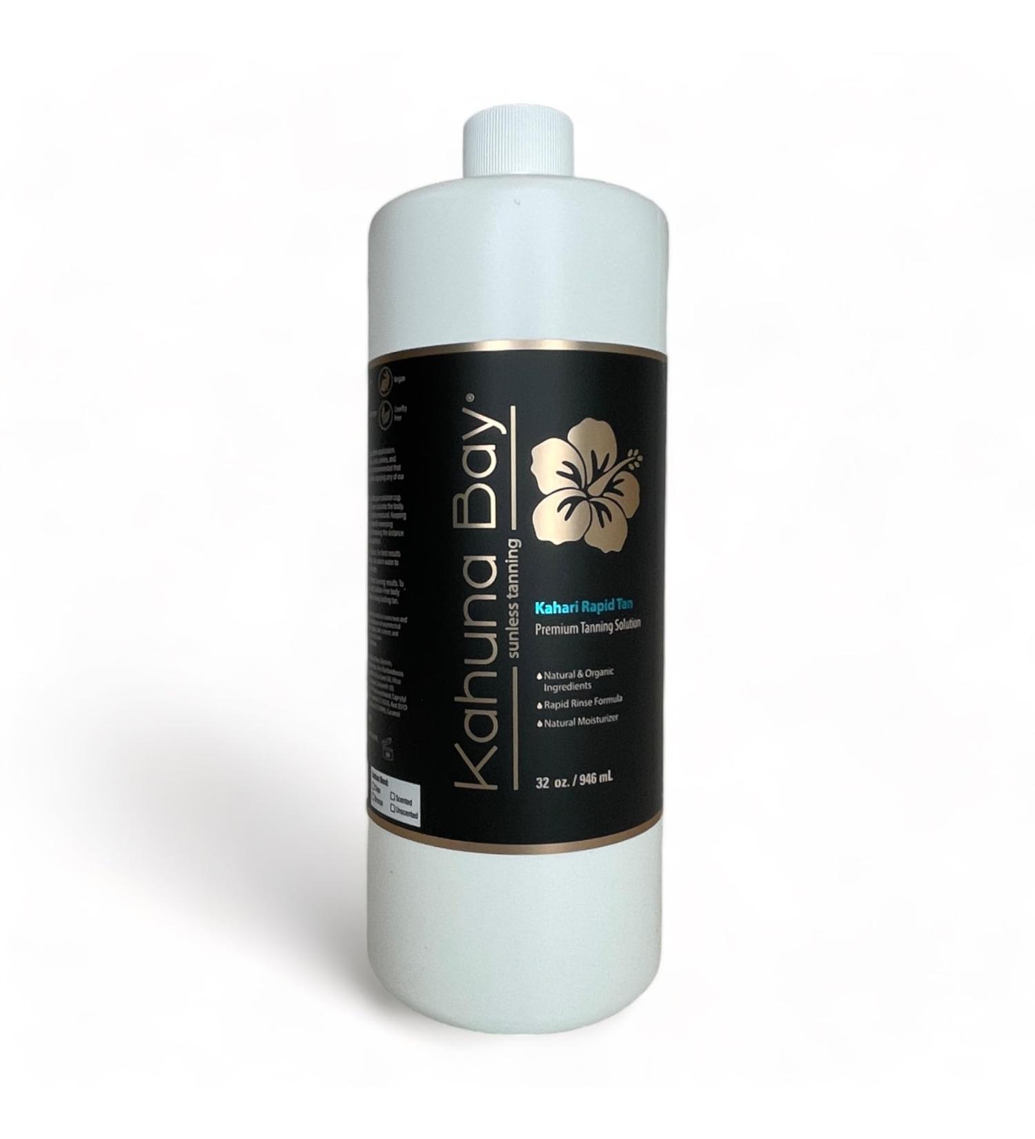 Kahuna Bay Kahari Rapid Tan Fast Development Sunless Airbrush Spray Tanning Solution 32 oz