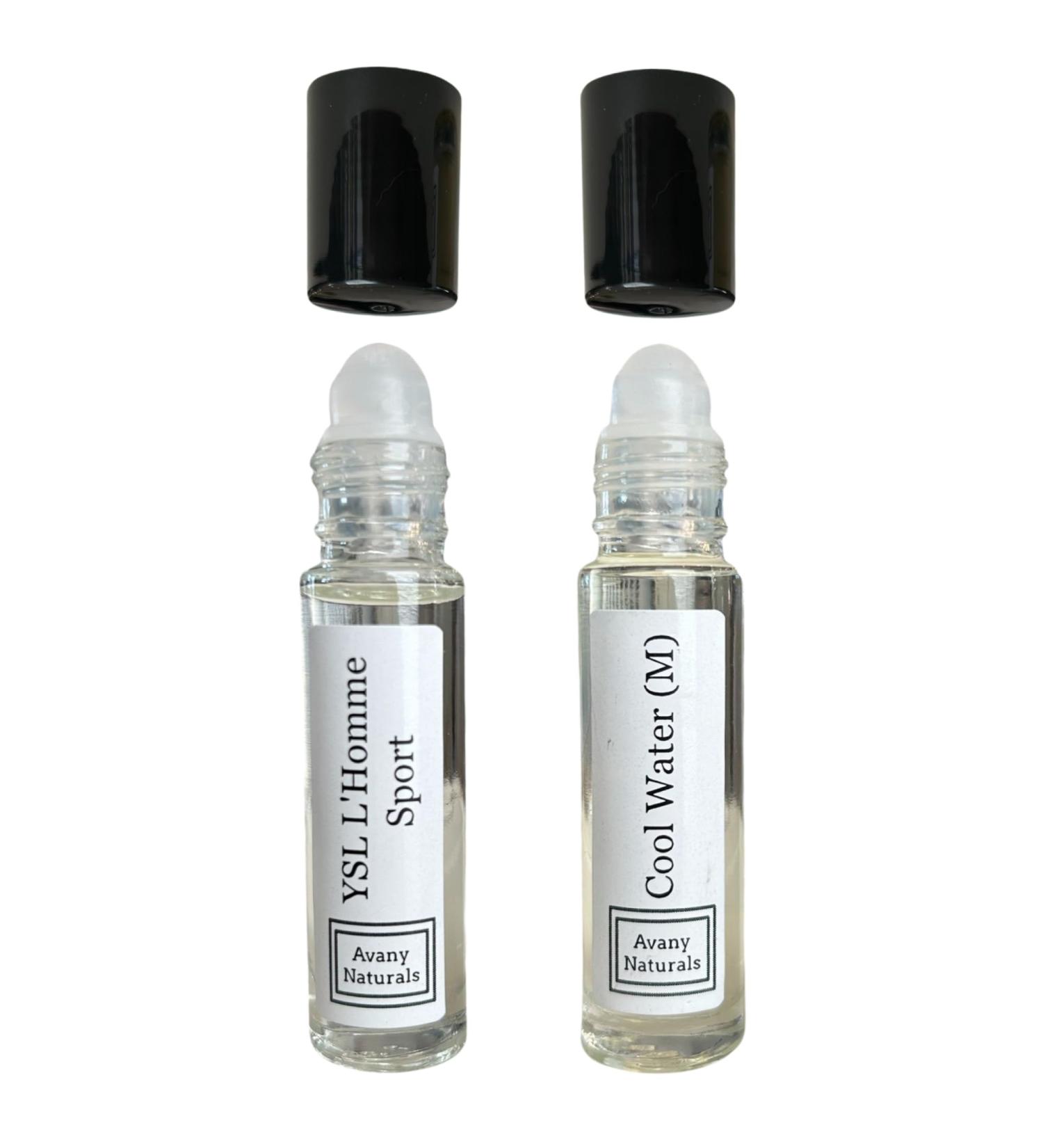 Man Perfume Sampler Set - Roll Cologne Men Replicant Perfume Alt Fragrance Travel Size Cologne Roll-on Scented Body Oil 2 pc Set (Marine Duo) - Buy Online on GoSupps.com