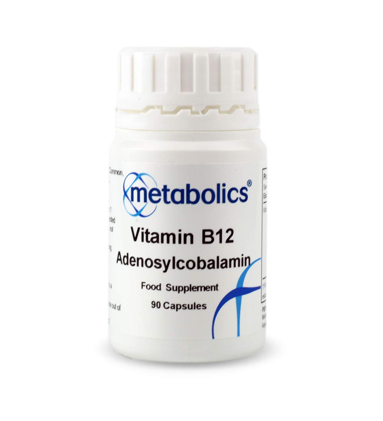 Vitamin B12 (Adenosylcobalamin) (Pot of 90 Capsules)