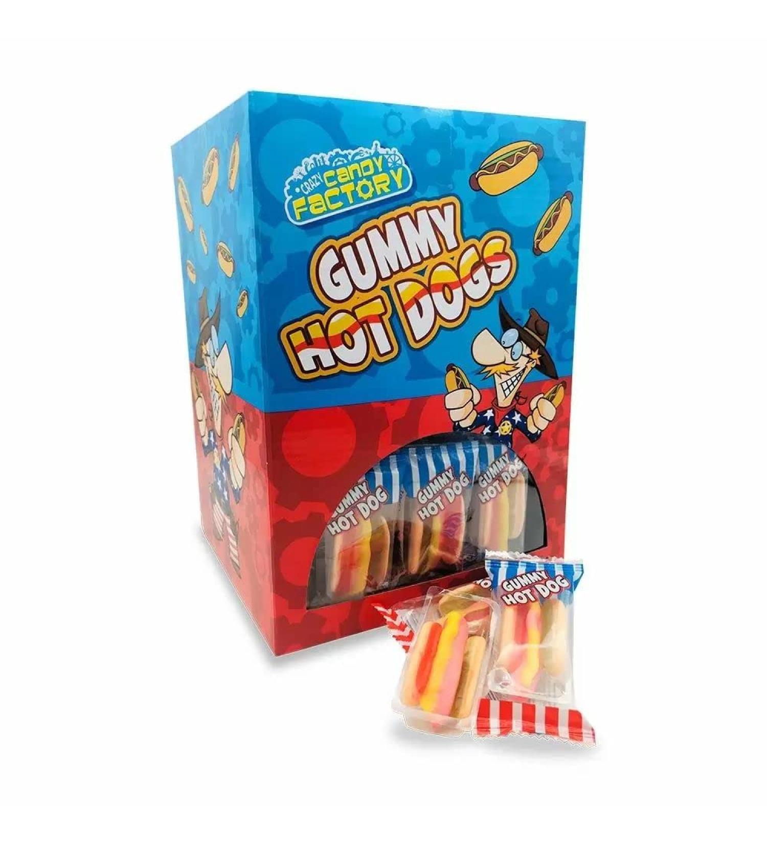 Mini Hot Dogs - 60 Toys & Novelty Sweets