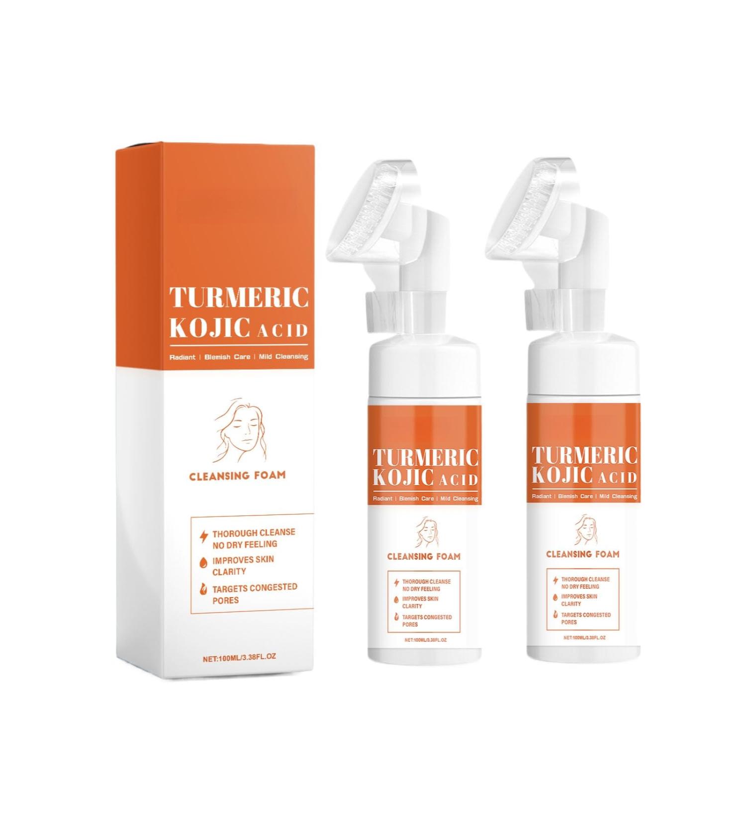 FFEEJ Mousse Cleanser Gentle Facial Cleansing Foam - Soothing Exfoliating Pore Unclogging Face Wash - Buy Online on GoSupps.com