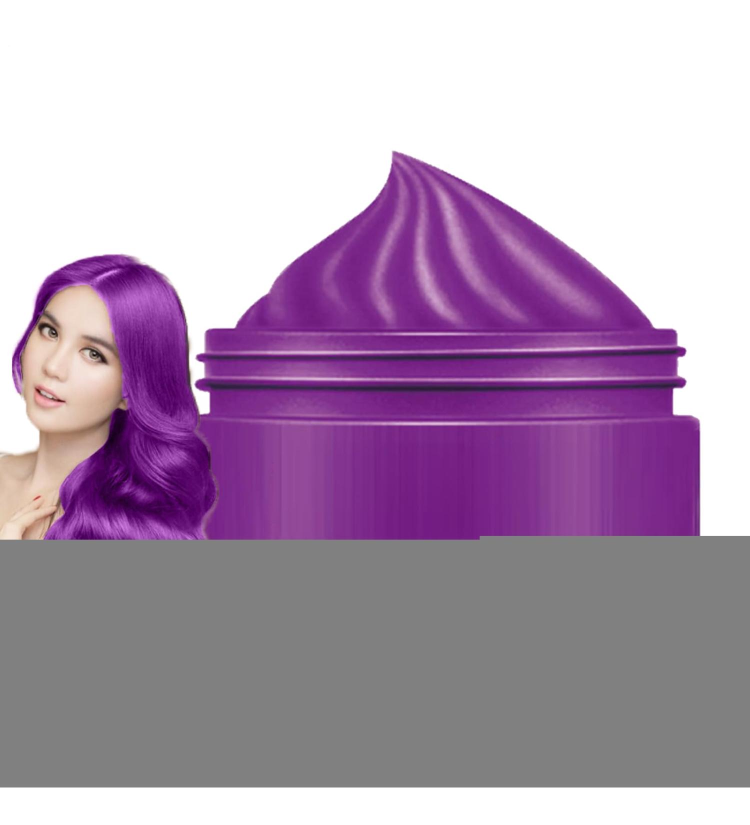 Temporary Hair Colors Wax 30ml Hair Color WaxRinseable Styling Cream for Women Men Teens Children Party Club Cosplay Halloween - Buy Online on GoSupps.com