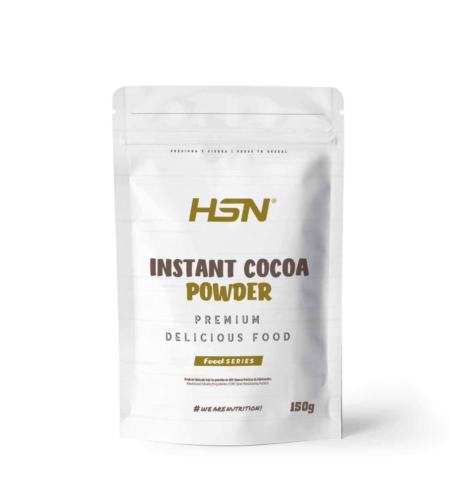  HSN Instant Cocoa + Inulin by HSN | Chocolate Flavour 150g 21 servings per box | Instant Coconut Powder 100% Pure No Sugar Added Sugar High Fiber Non-GMO Vegan Free - Buy Online on GoSupps.com