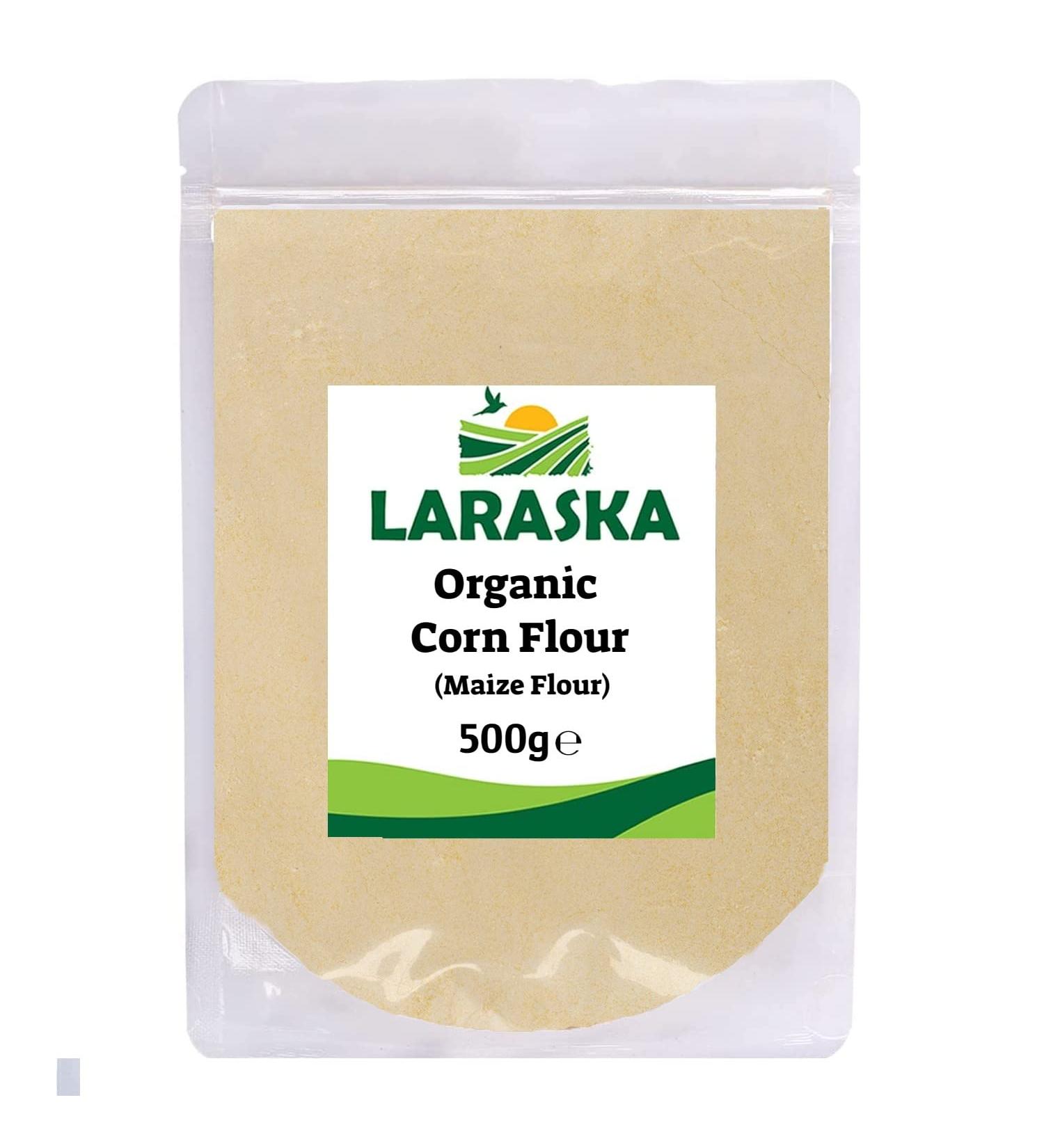 Organic Corn Flour 500g - Mazie Flour Yellow Used For Cooking Thickening Agent