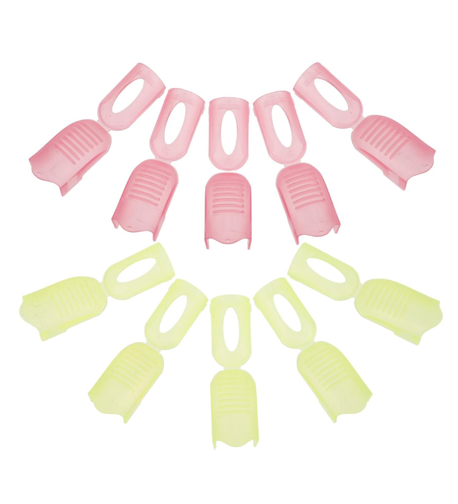 Veemoon 10pi ces Pince Ongles Plastique Pour Vernis Semi-permanent Capuchon Plastique Pour Retirer Le Lot De - Buy Online on GoSupps.com