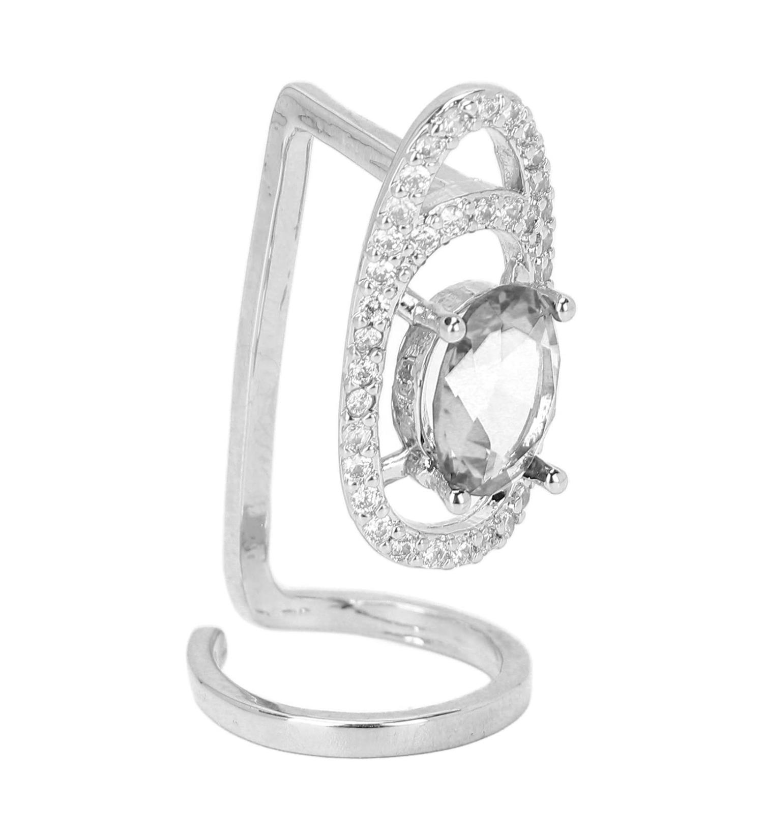 Exquisite White Fingernail Ring - Portable Nail Cover Art Decoration for Daily Use & Dance Parties - Buy Online on GoSupps.com