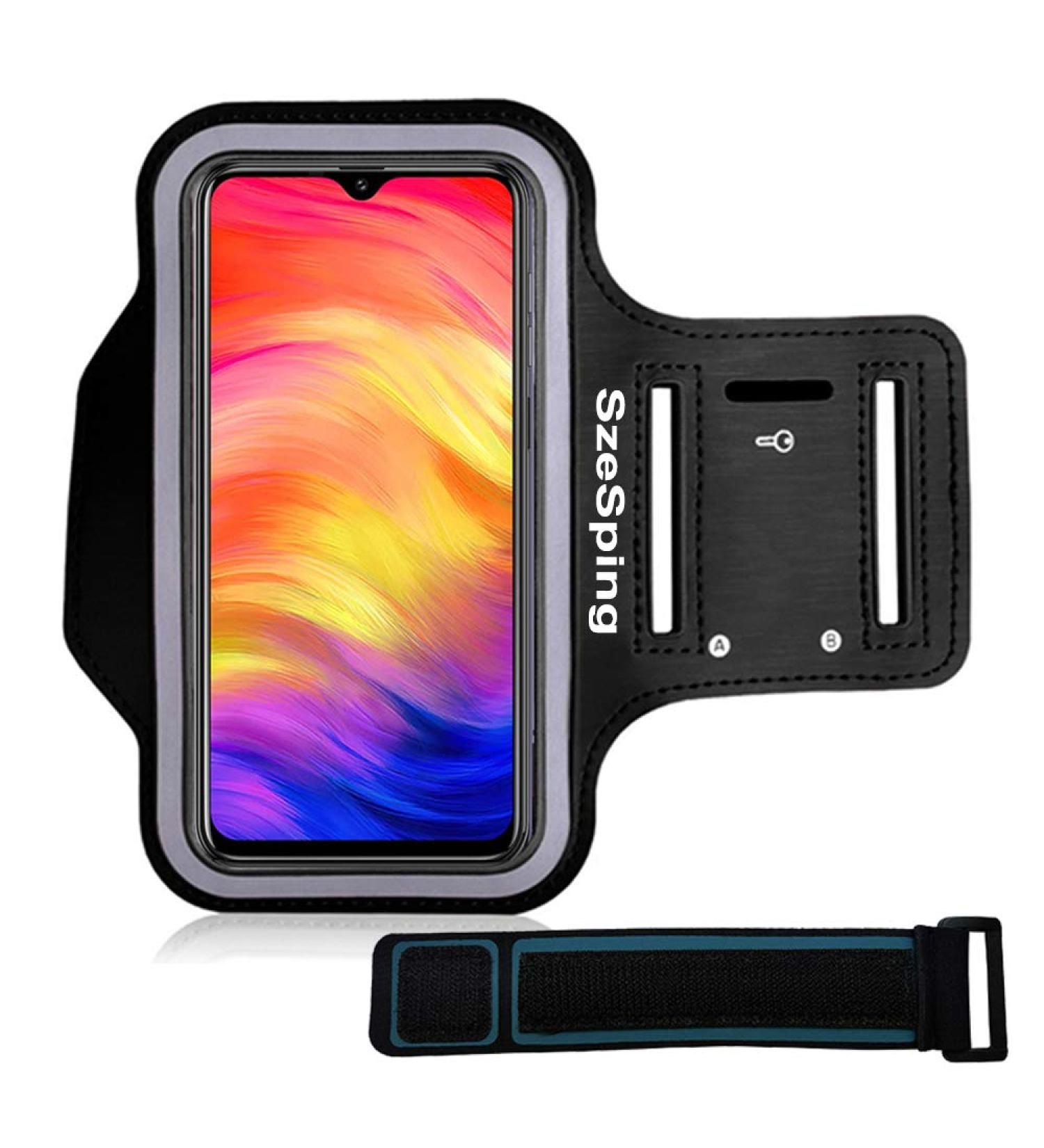 Buy Black Sports Armband for Jogging | Fits 6 to 6.5 Inches | Best International Shipping - Buy Online on GoSupps.com