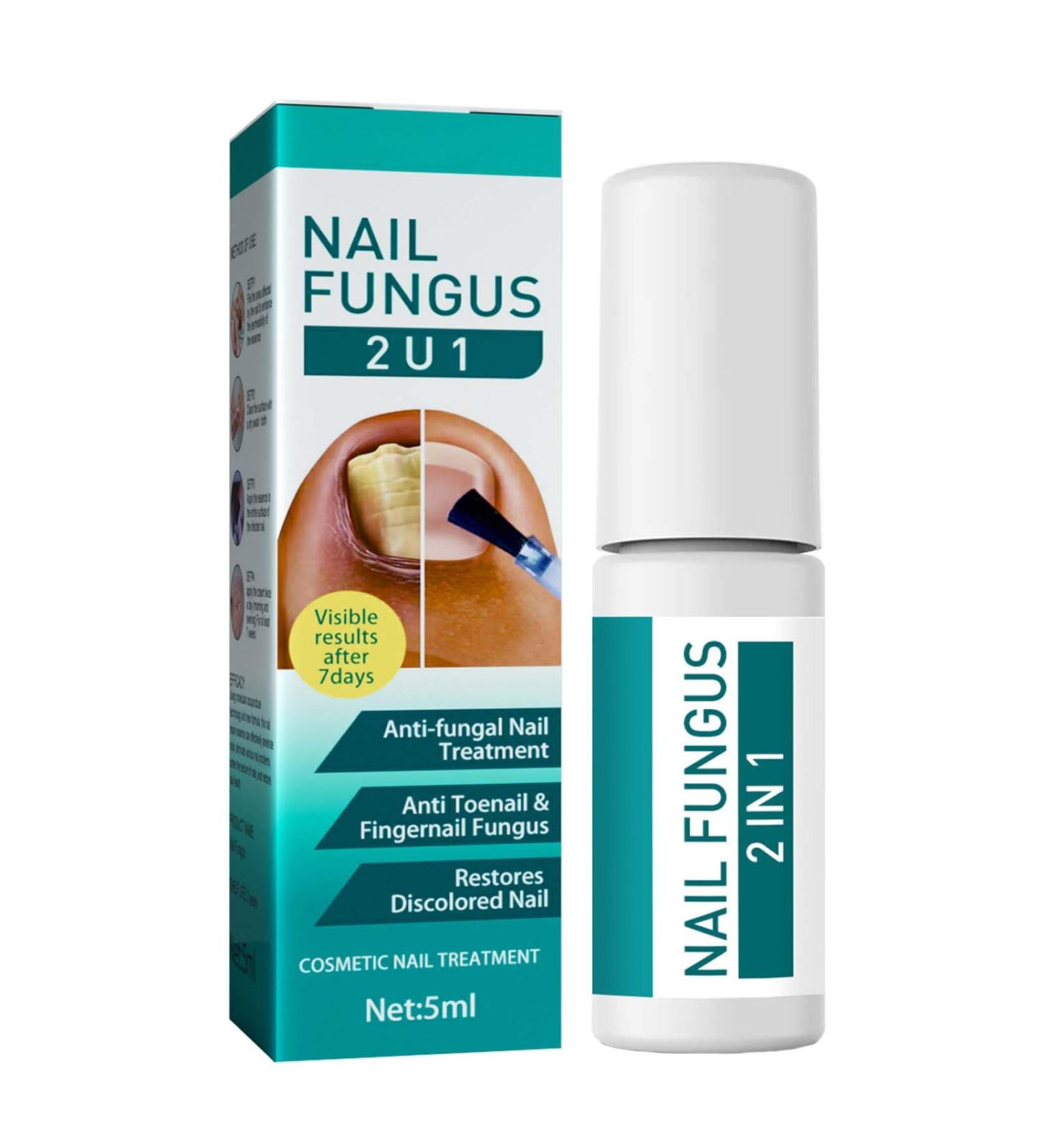 Nail Fungus Serum For Toenail-Natural Anti Fungal Treatment Extra Strong Repair Essence Fungal Nail Polish For Finger & Toe Nails - Buy Online on GoSupps.com