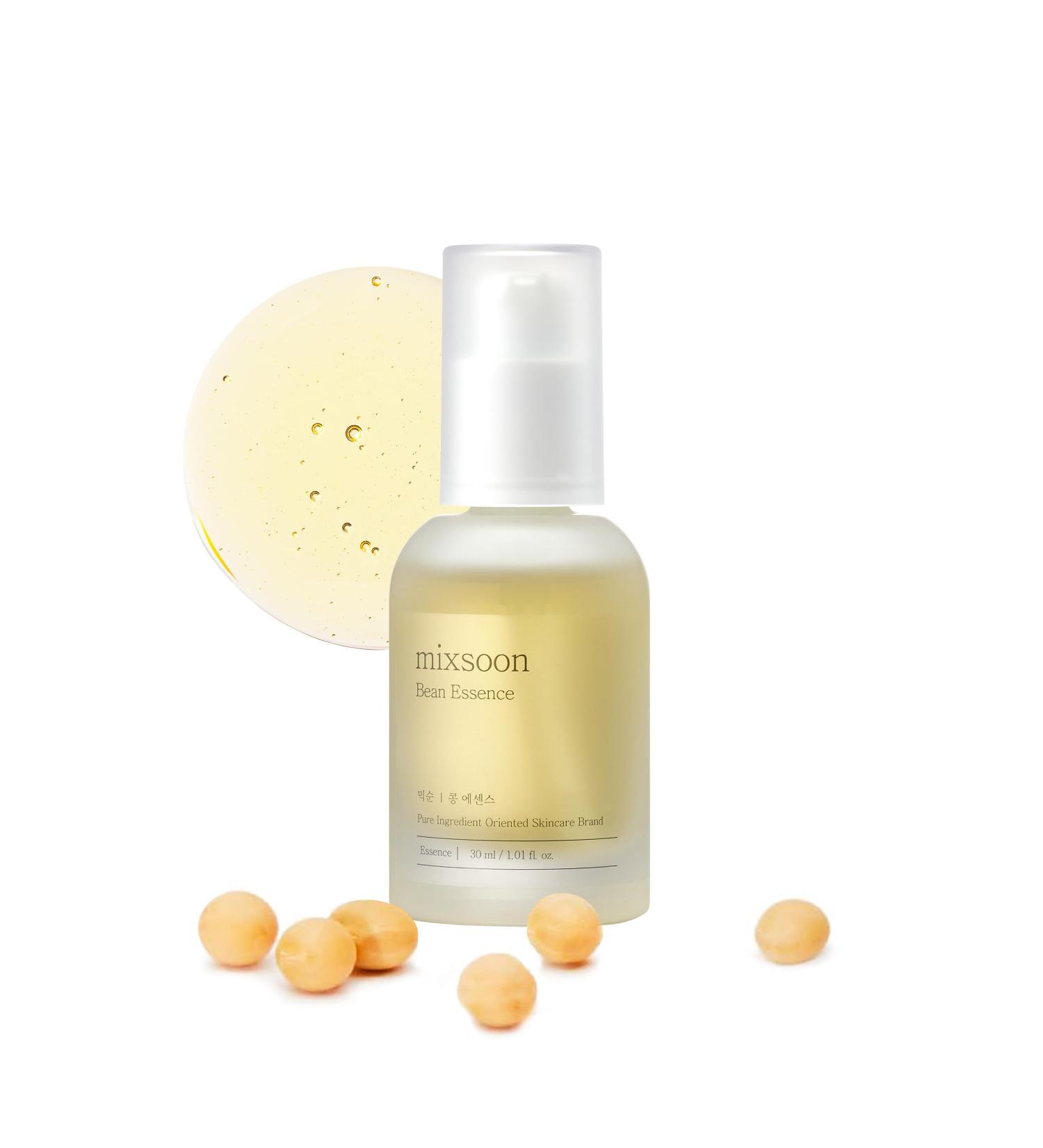 mixsoon Bean Essence 1.01 Fl.Oz. / 30ml (Pack of 1) Exfoliating Hydrating Korean Skin Care Hyaluronic Acid Serum Korean Glass Skin Care 1.01 Ounce (Pack of 1) - Buy Online on GoSupps.com
