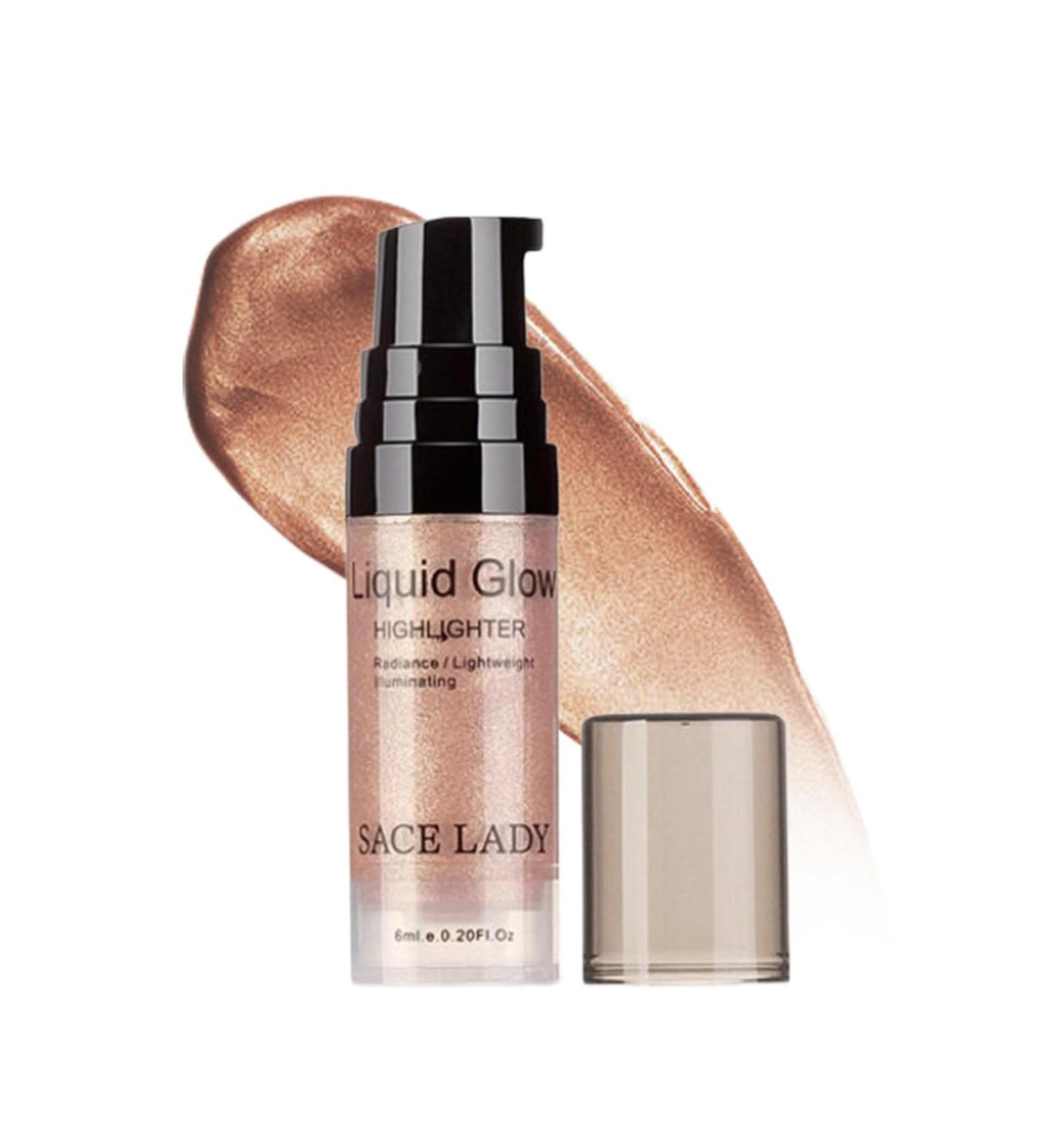 Highlighter Liquid Foundation Face Highlighter Liquid Glow Illuminator Facial Lips Illuminate Ultra Smooth Makeup Highlighter - Face Illuminator Cheekbone T-Zone Nose Bridge -03 - Buy Online on GoSupps.com