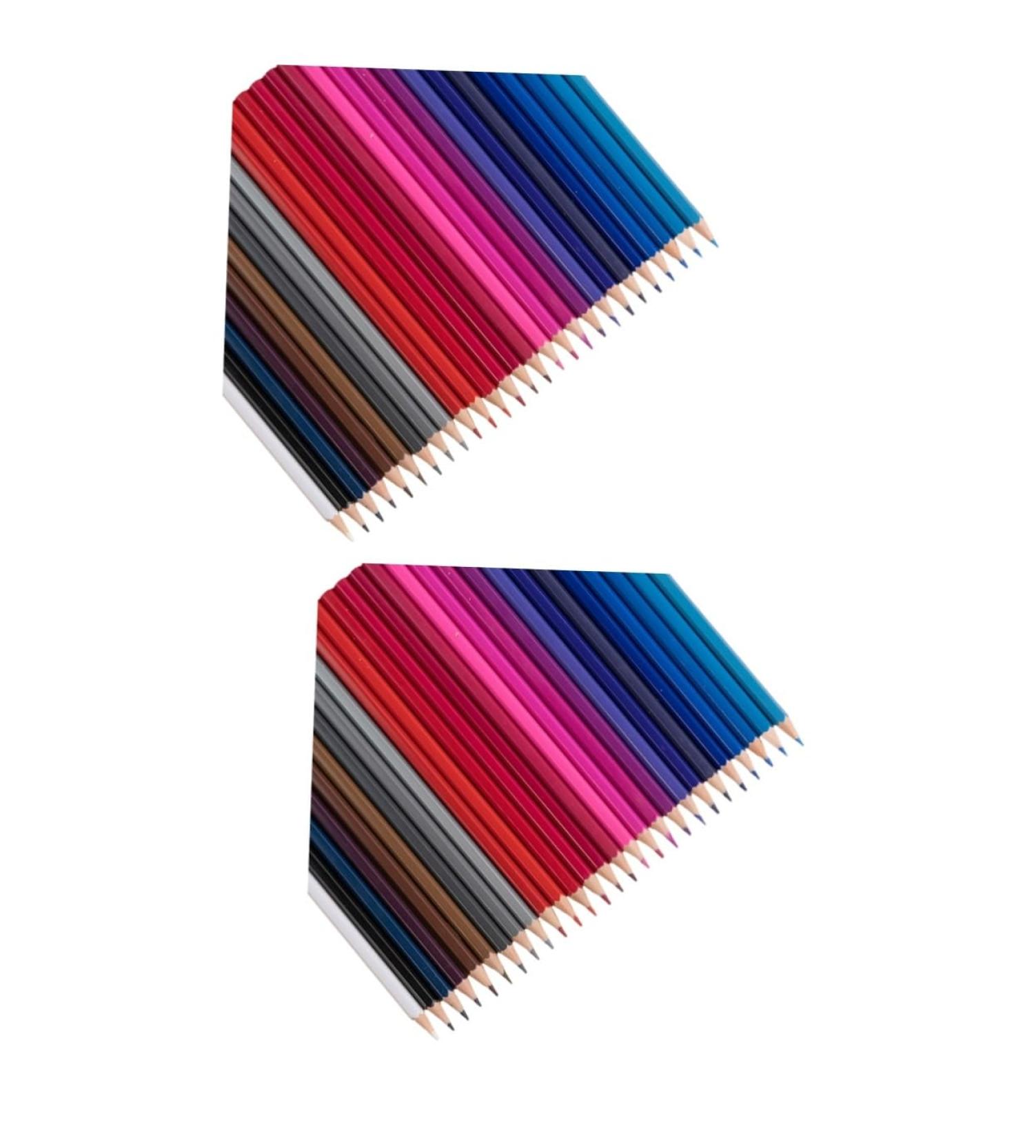 Lurrose 72 pcs Kids Coloring Accessory Art Multi-function Convenient Portable Pencils School Drawing Colorfulx2pcs 17.5X0.8CMx2pcs - Buy Online on GoSupps.com