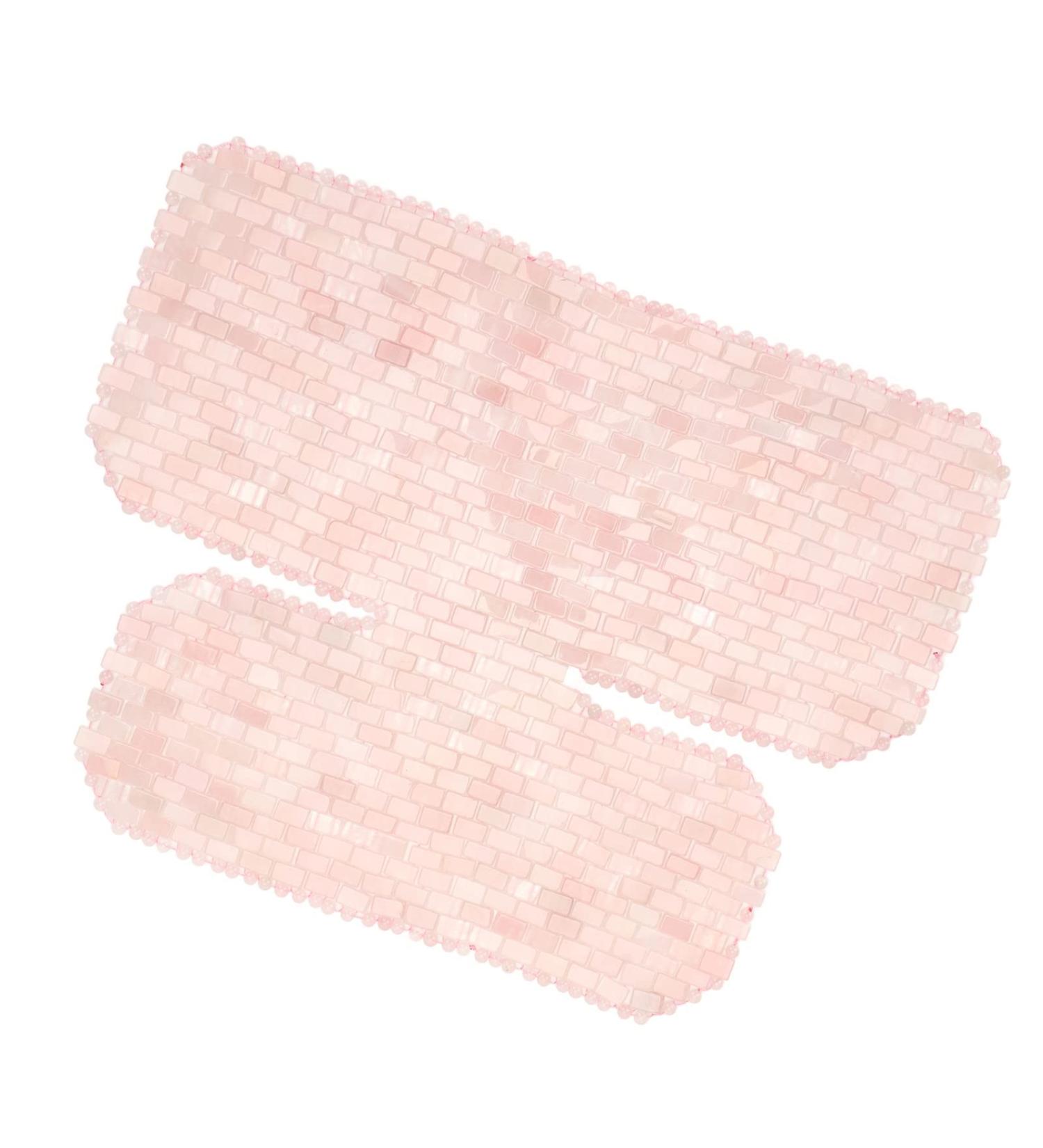 Rosenquarz Nacken-Breast Massager Health Care Relaxation Tool Beautiful Design Perfect Gift for Relaxation & Wellness - Buy Online on GoSupps.com