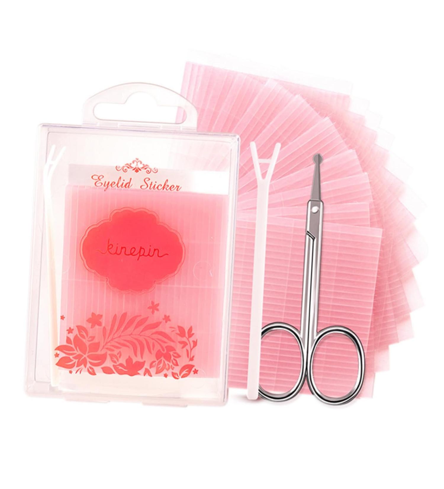 FOMIYES 1 Set Double Eyelid Sticker Invisible Eyelid Strips Double Eyelid Pastes Double Side Eyelid Tape Adhesive Eyelid Strips Double Stick Tape Invisible Eyelid Tape Fiber Strip Slim - Buy Online on GoSupps.com