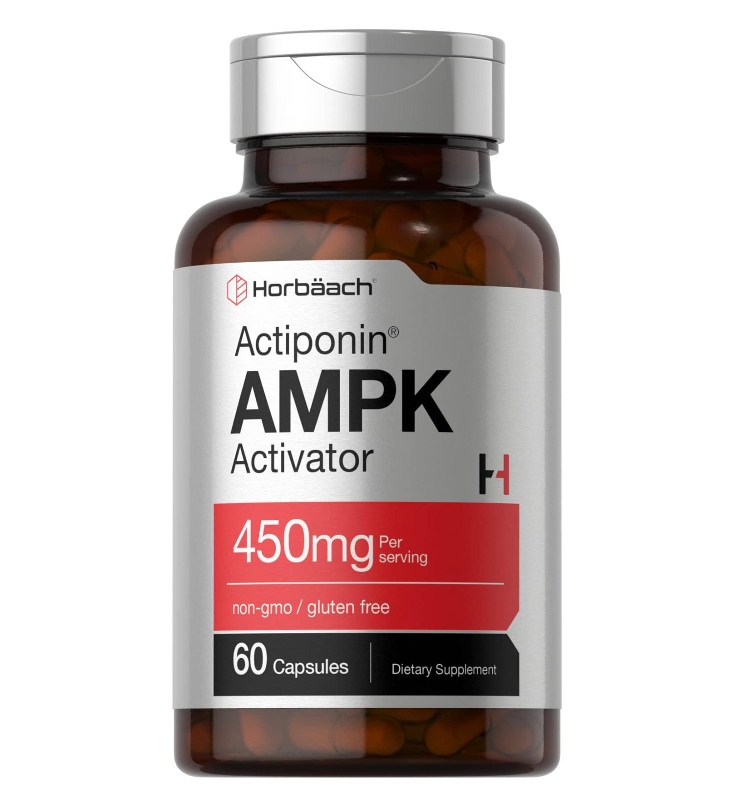 AMPK Metabolic Activator 450mg | 60 Capsules | Weight Management Support | Non-GMO & Gluten-Free | Jiaogulan Gynostemma - Buy Online on GoSupps.com