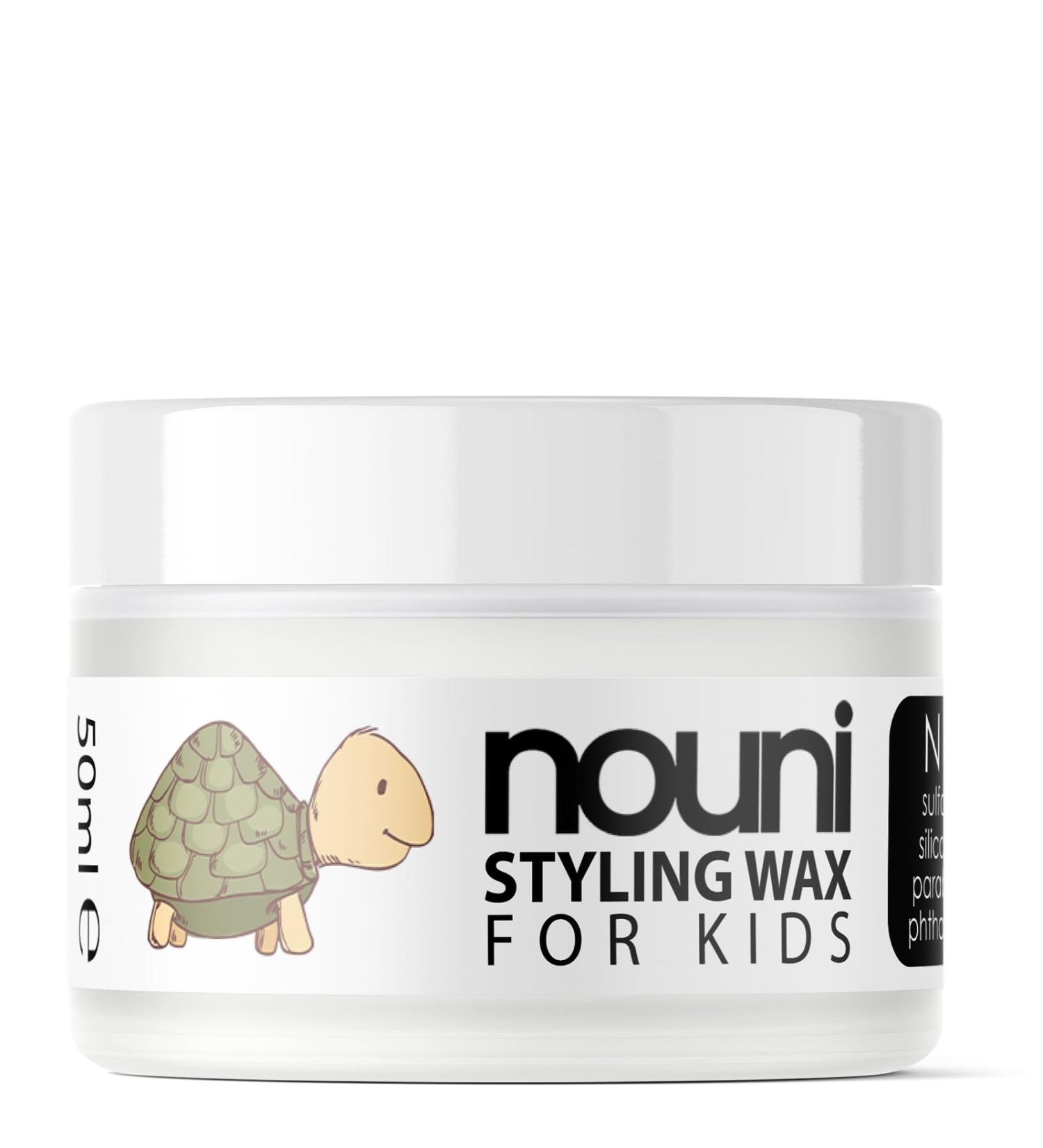 Niuni Hair Wax for Children & Toddlers - Paraben-Free Vegan Sensitive Styling Wax with Coconut Fragrance - Made in Germany - 50ml - Buy Online on GoSupps.com