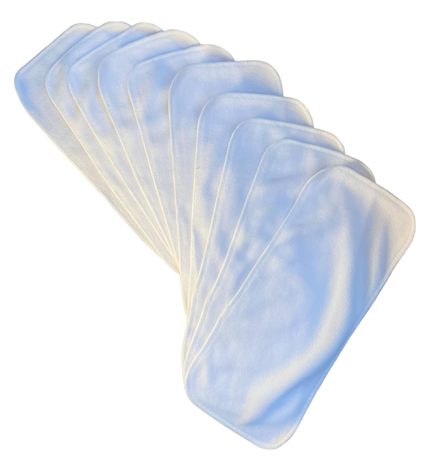 Eco Baby And Me Washable Reusable Nappy Liners - Microfleece Liners (Pack of 10) - Buy Online on GoSupps.com