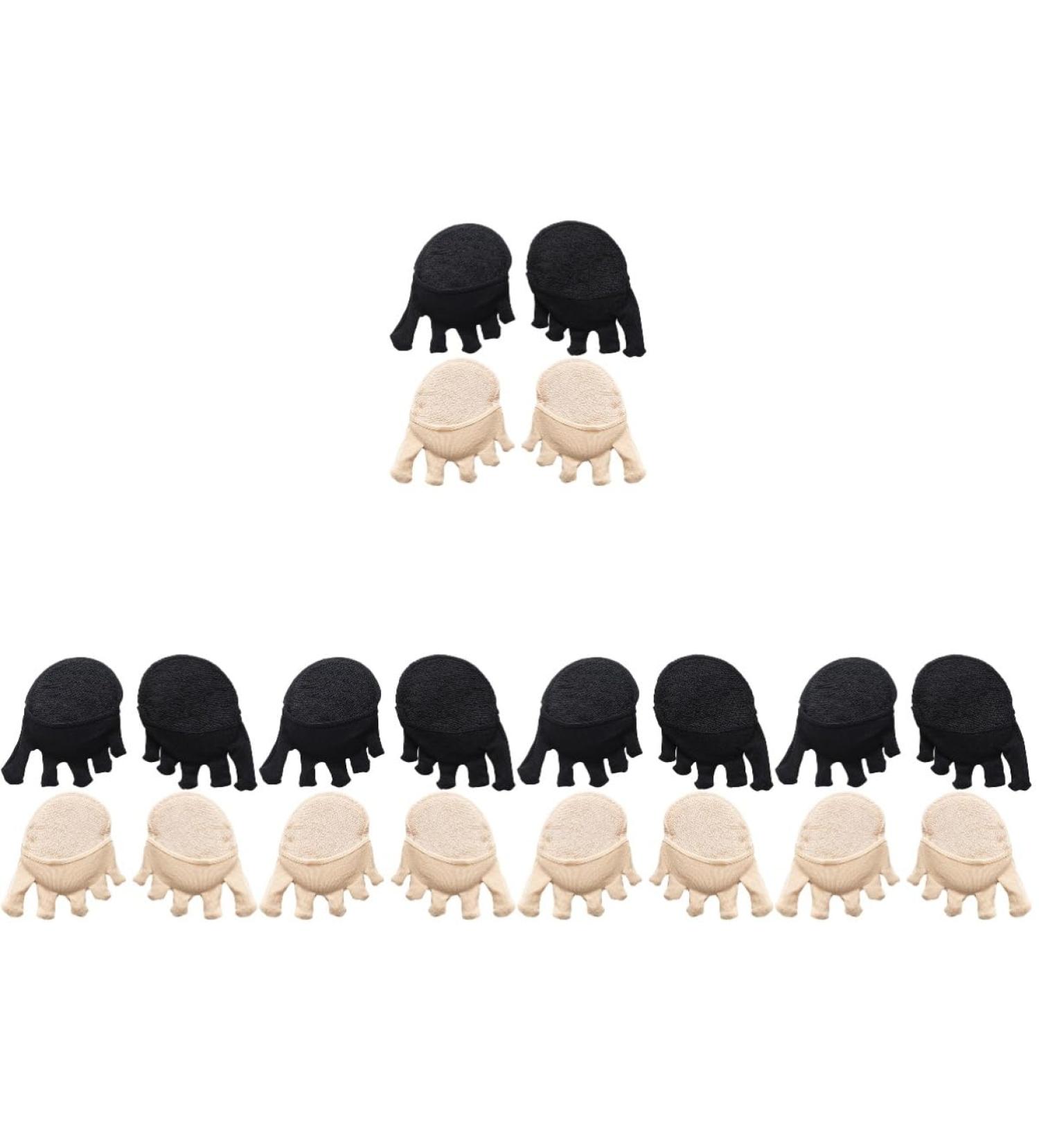 Hemoton 10 Pairs Full Toe Socks & Metatarsal Foot Pads - Comfortable Forefoot Cushions for Women - Breathable High Heel Shoe Pads - Buy Online on GoSupps.com