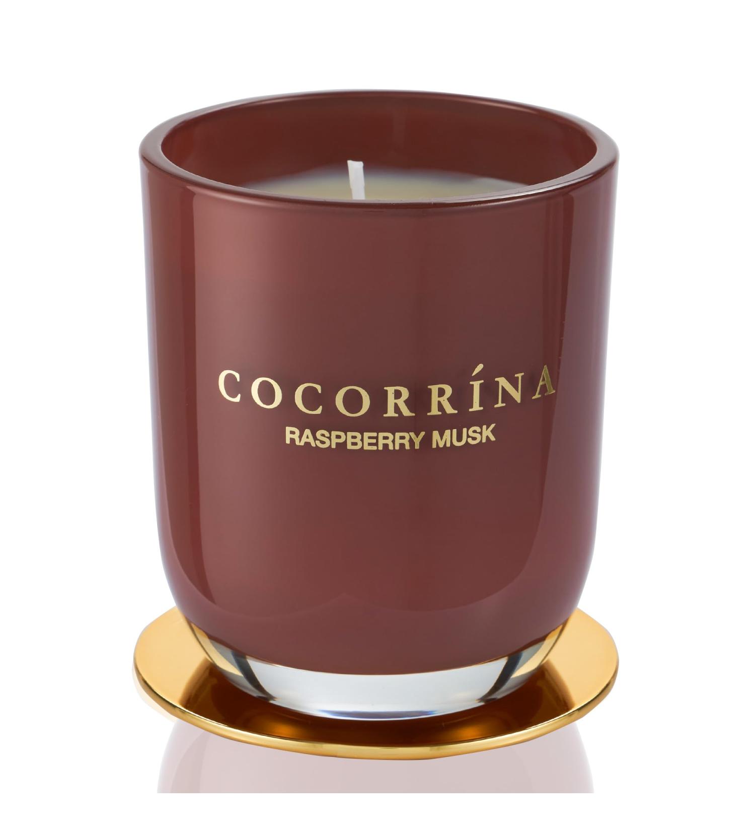 Cocorr na Raspberry Musk Candle - Natural Soy Fragrance 22-Hour Burn Time 180g - Perfect Christmas Gift - Buy Online on GoSupps.com