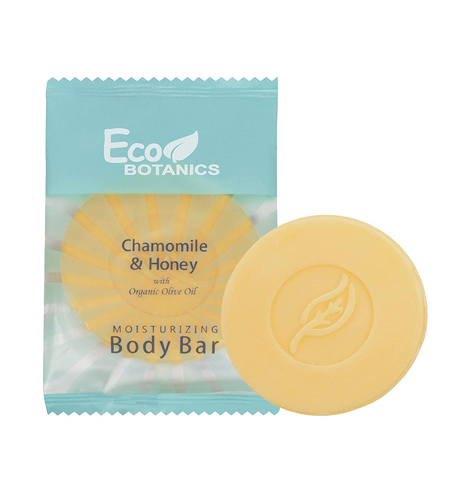 Eco Botanics Hotel Body Bar Soap 0.89 oz - Case of 100 | Travel-Size, Bulk Purchase - Buy Online on GoSupps.com