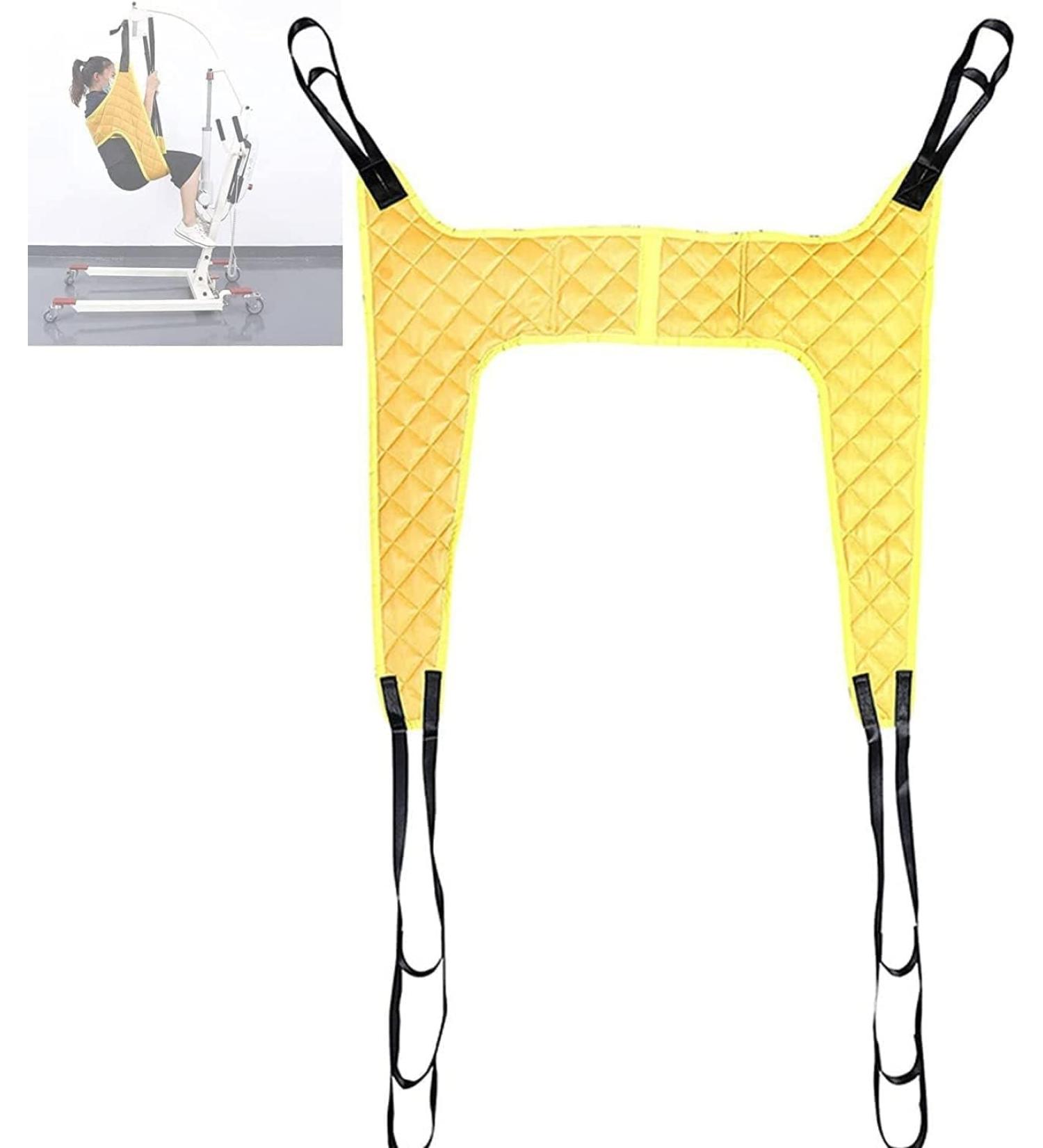 Patient Full Body Lift Sling Patient Lift Toileting Sling Bathroom Transfer Hammock Divided Leg Sling Hoist for Lifting Elderly Aid Rehabilitation Training Equipment for Home Medium - Buy Online on GoSupps.com