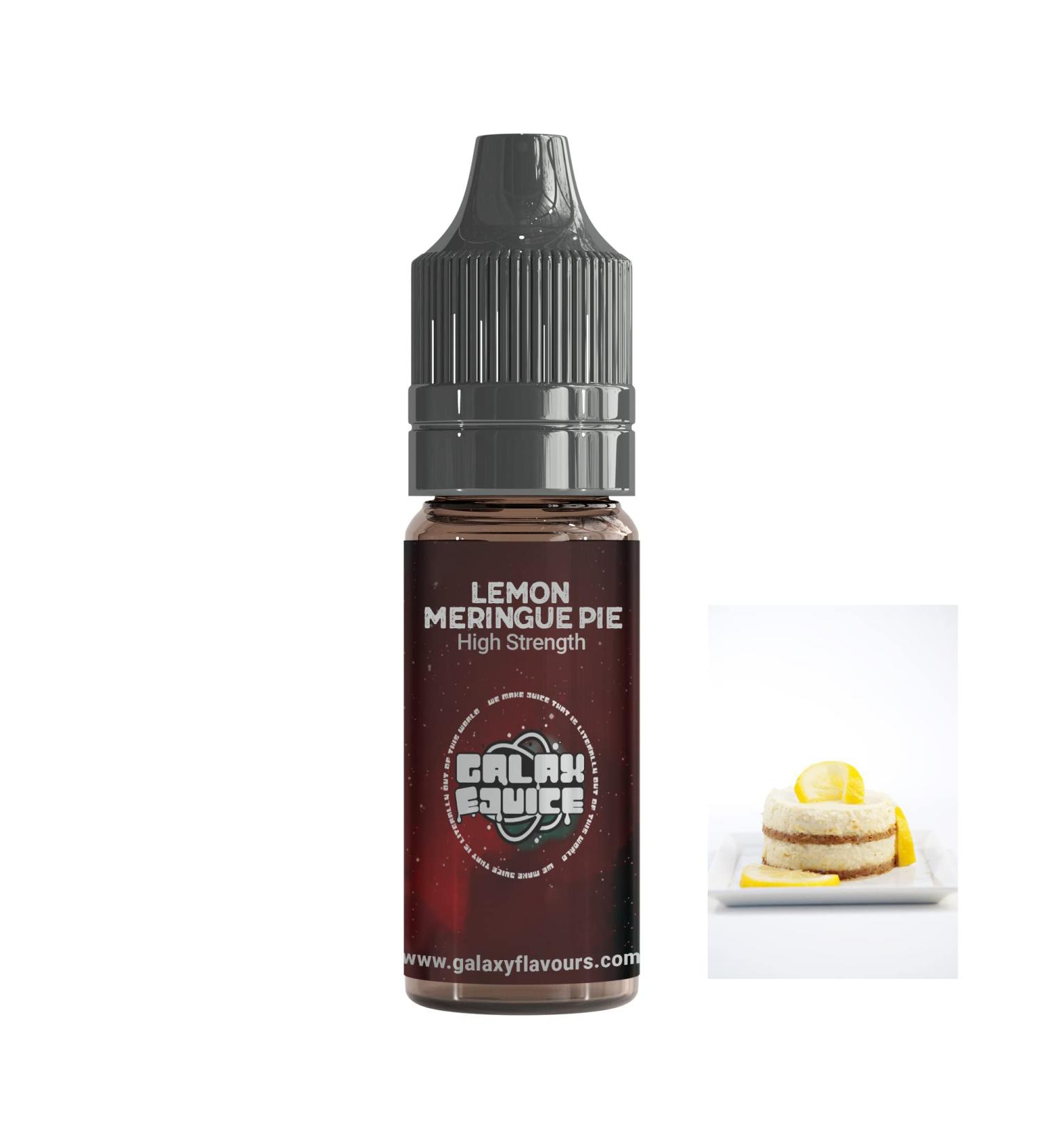 Lemon Meringue Pie Flavoring - Galaxy Food Flavours - 10ml Bottle - Buy Online on GoSupps.com