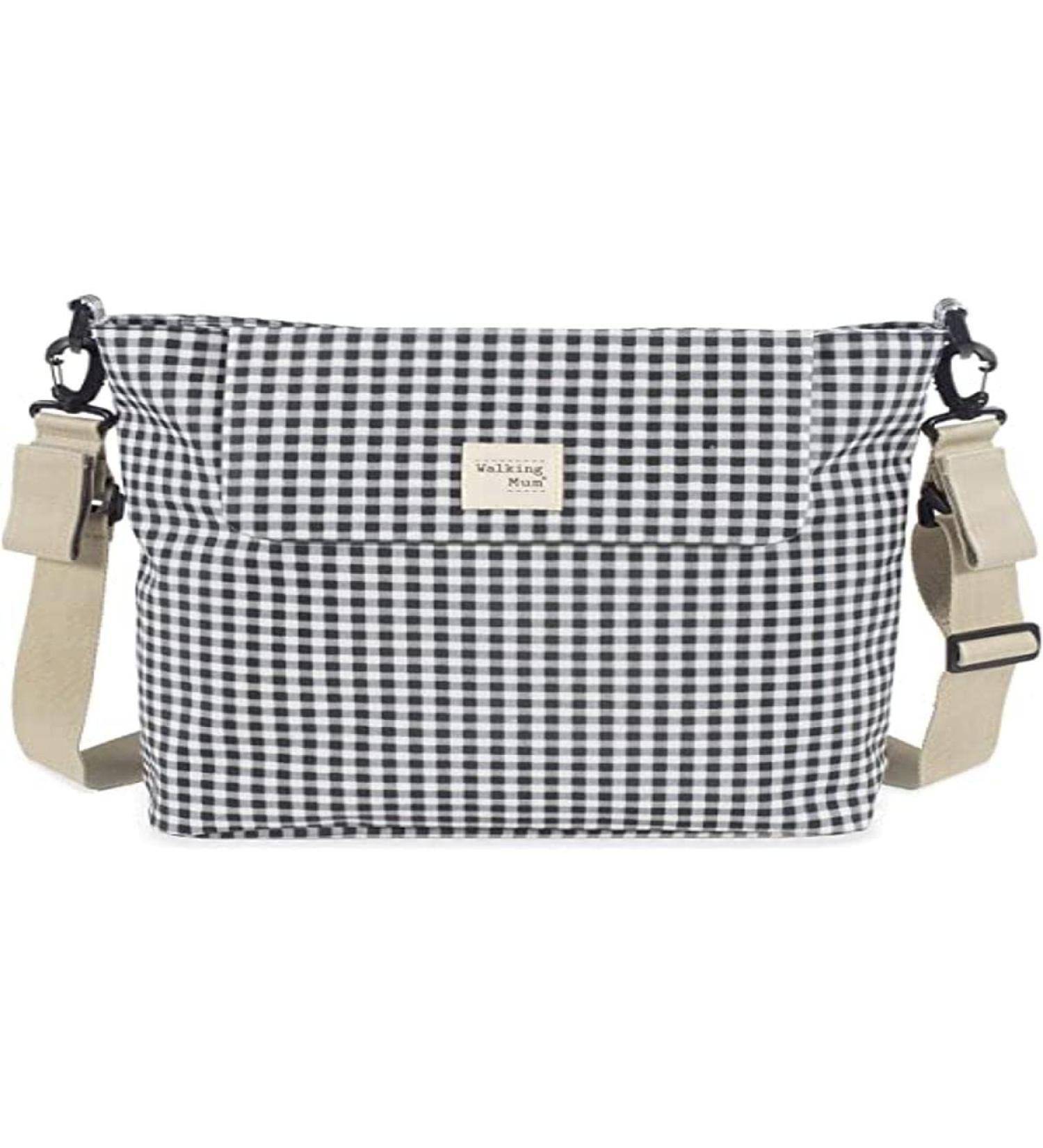 Walking Mum Vichy Baby Changing Bag | Shoulder Bag 42x36x13 cm - Stylish & Functional - Buy Online on GoSupps.com