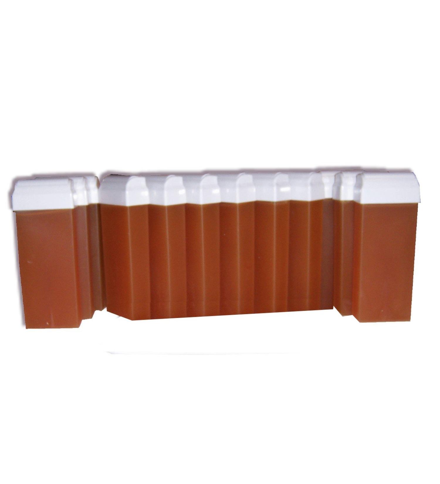storepil - 12 recharges de cire piler 100 ml jetable MIEL pour pilation avec bandes