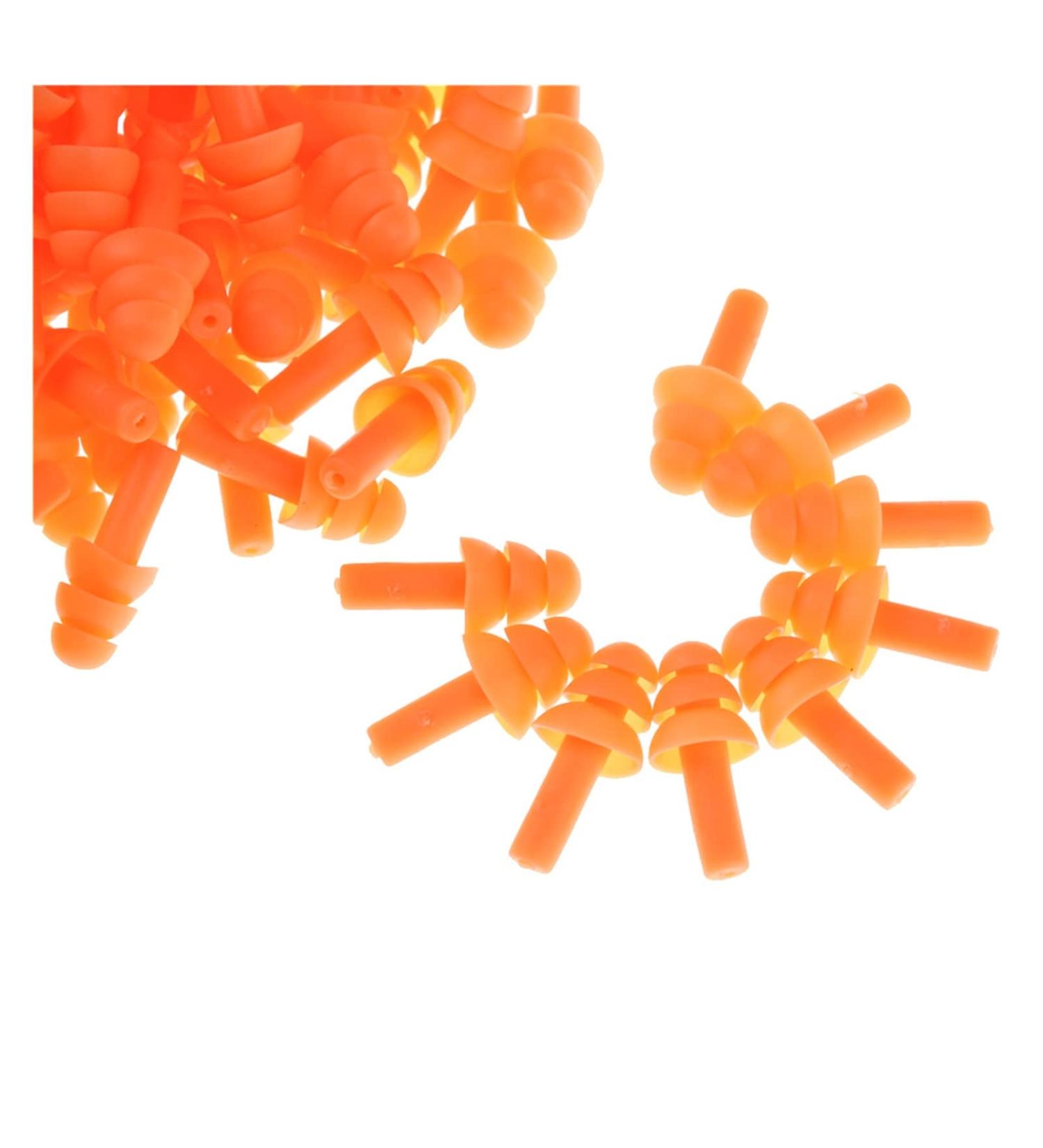 Ear Plugs 20PCS 10Pairs Silicone Waterproof Earplugs for Adult Soft Anti-Noise Ear Plugs Diving Shower Snoring Sleeping Ear Plugs Ear Plugs - Buy Online on GoSupps.com